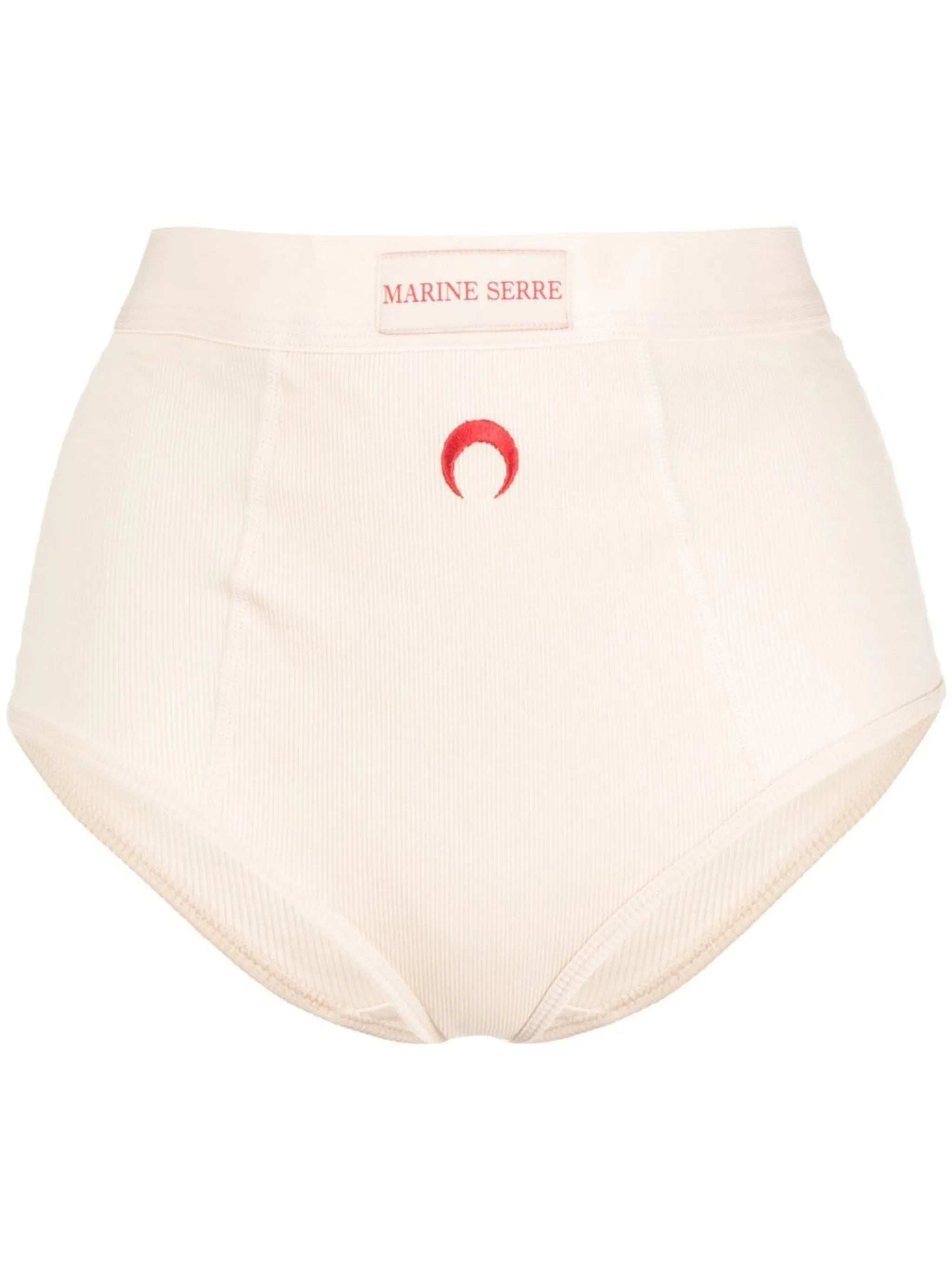 ribbed organic cotton briefs