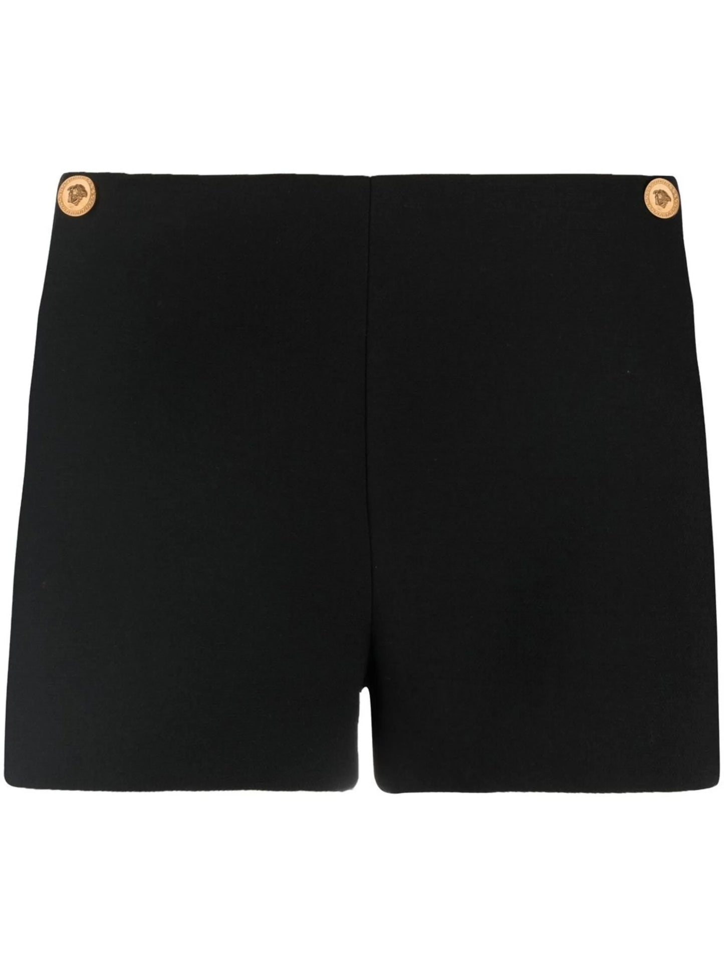 Medusa-stud mini shorts