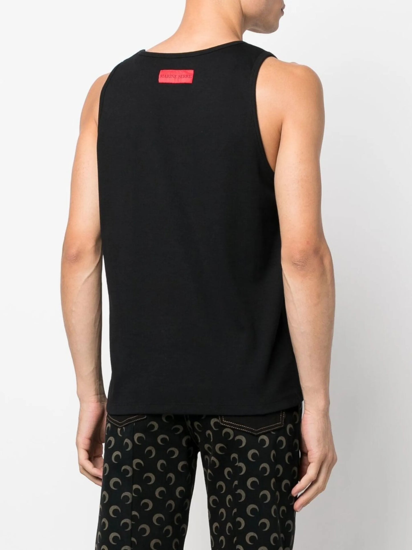 Crescent Moon organic cotton tank top