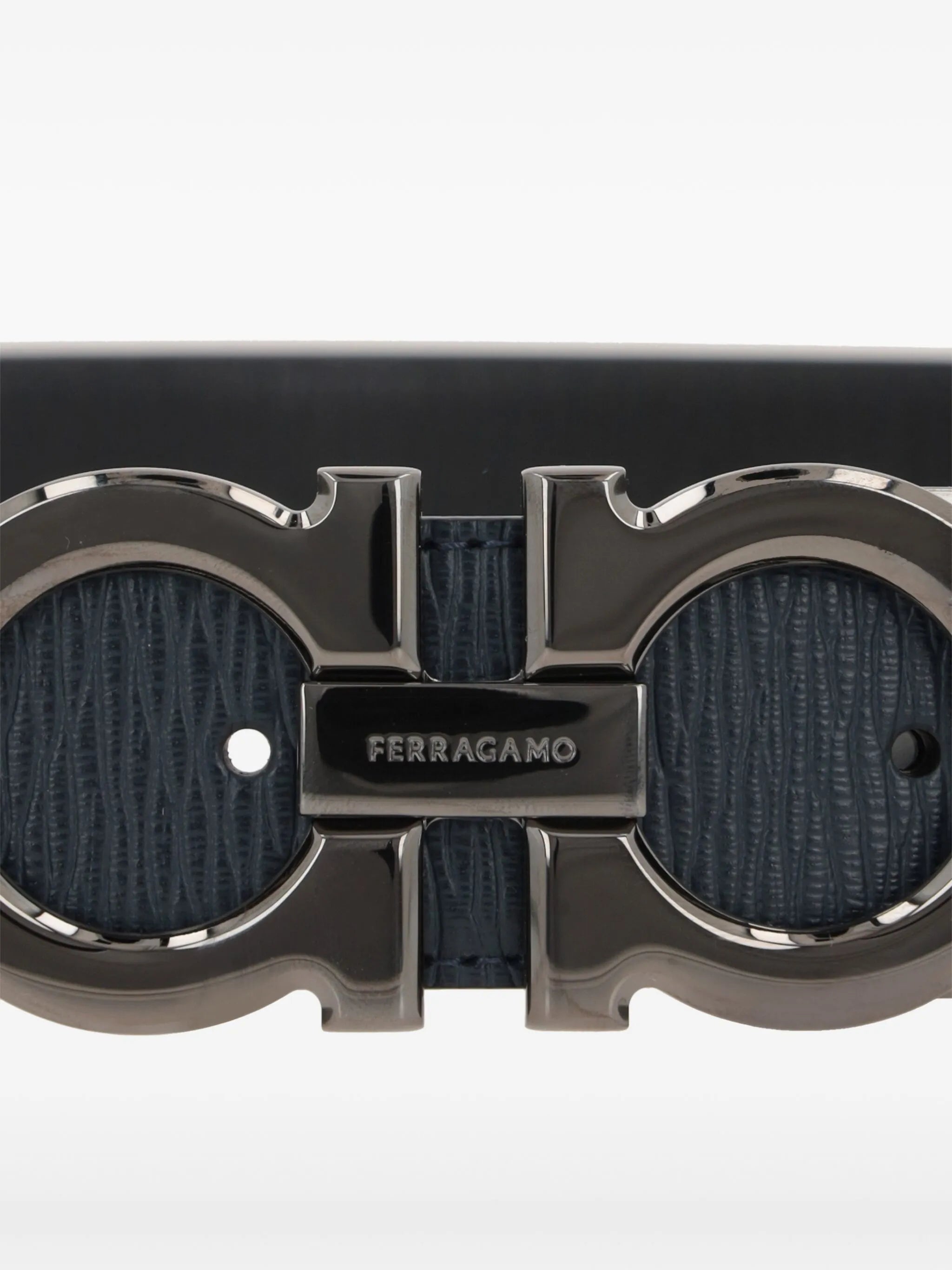 Gancini reversible buckle belt