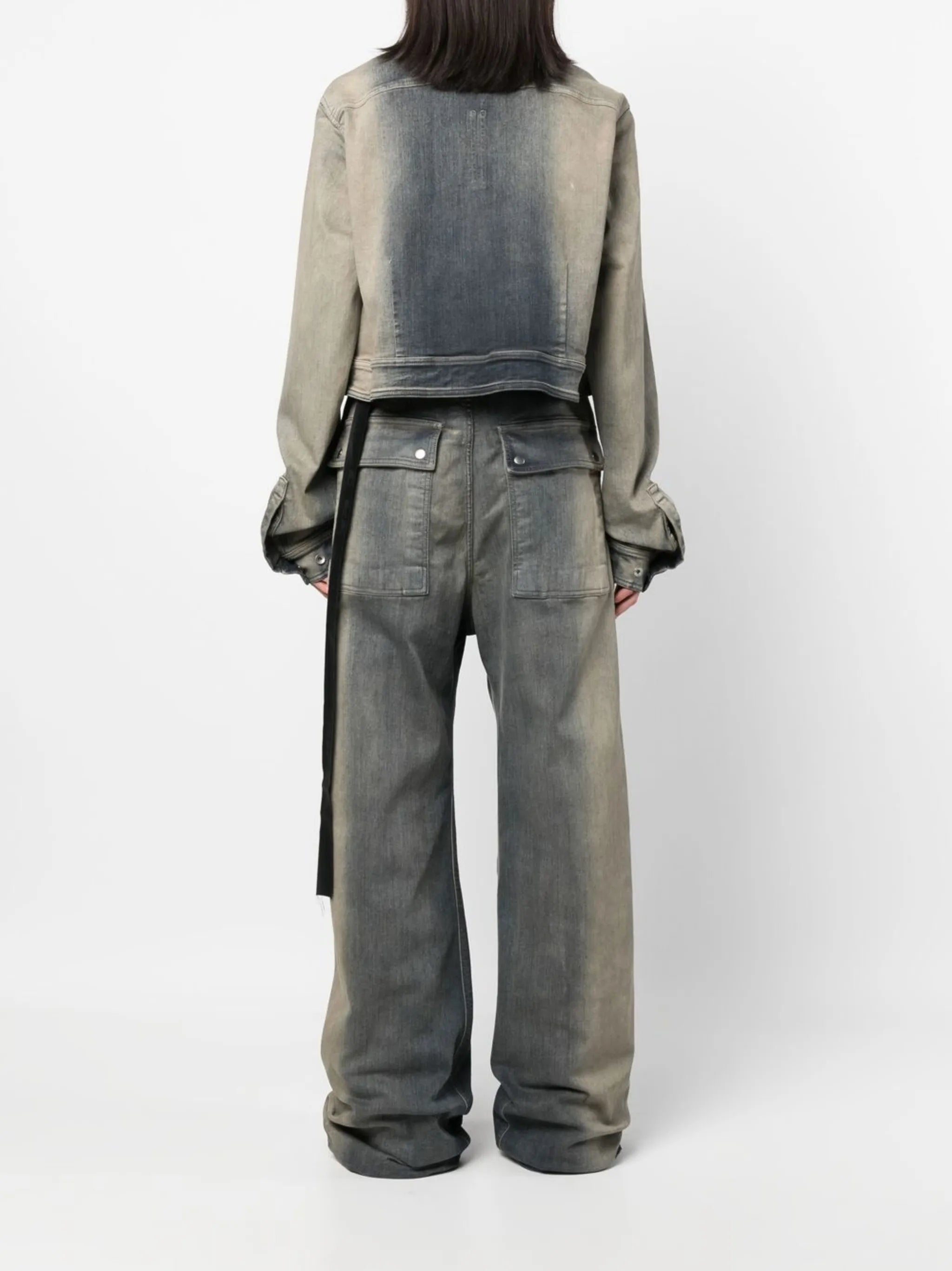 cropped denim jacket