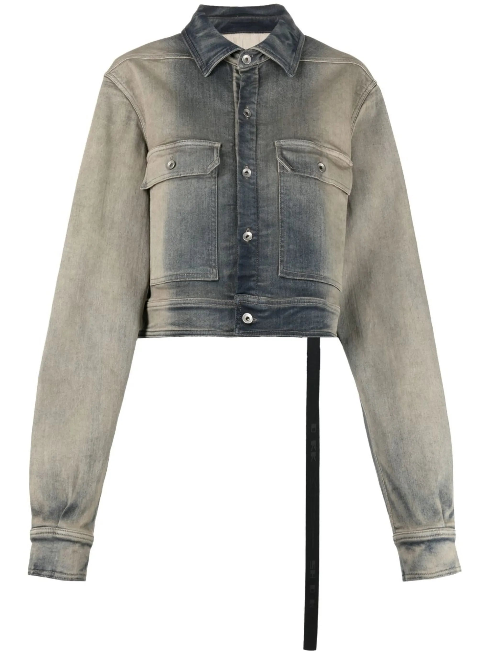 cropped denim jacket