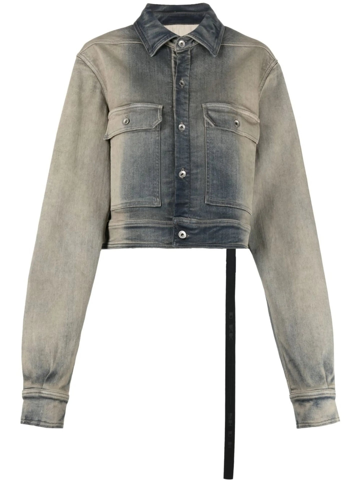 cropped denim jacket