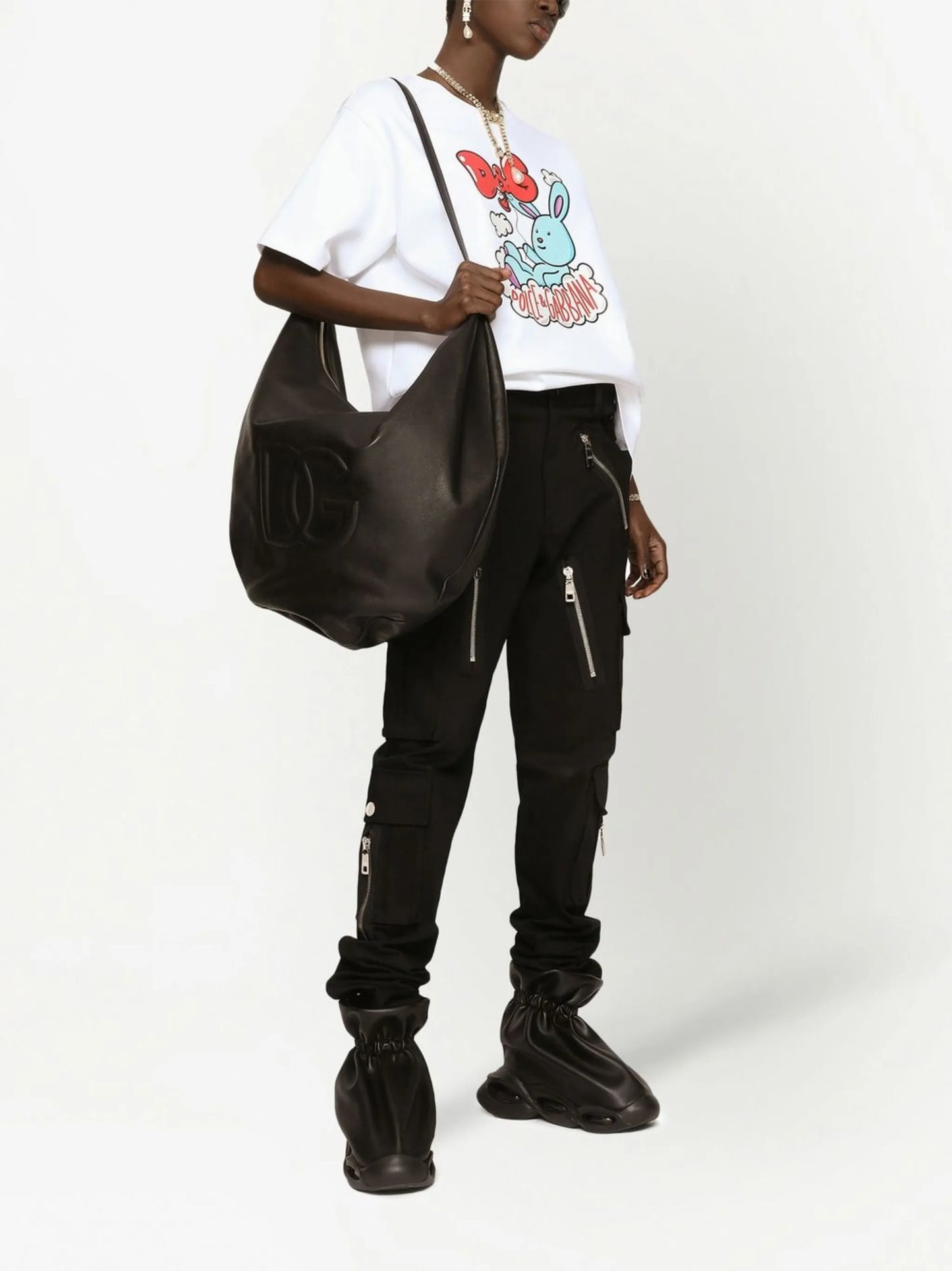 graphic-print short-sleeved T-shirt