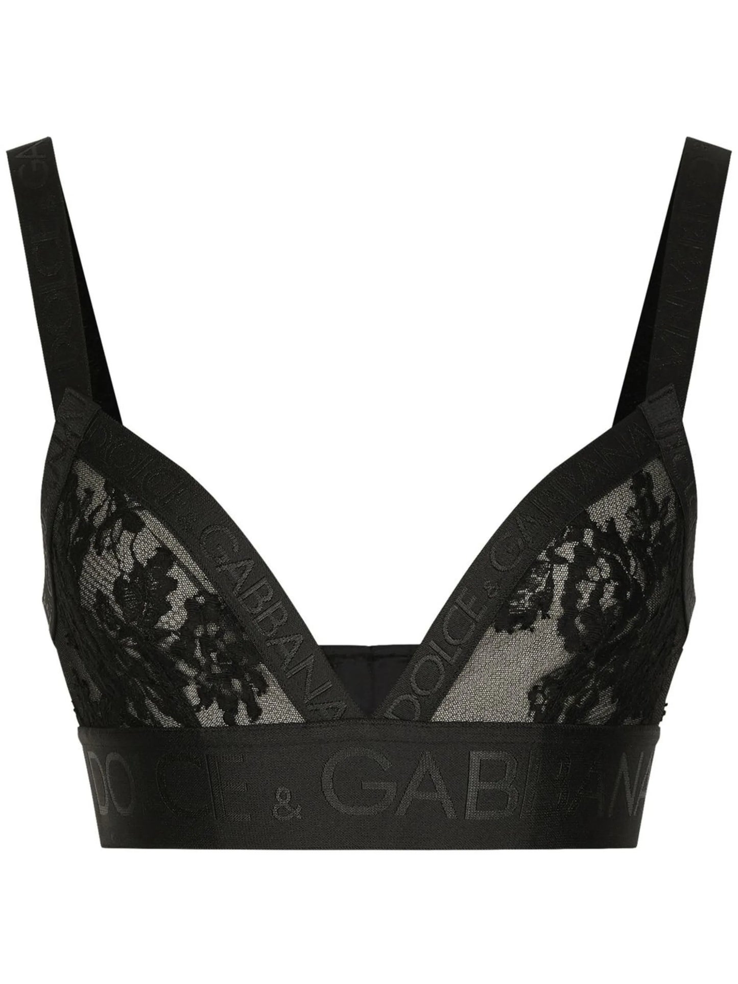 lace triangle bra