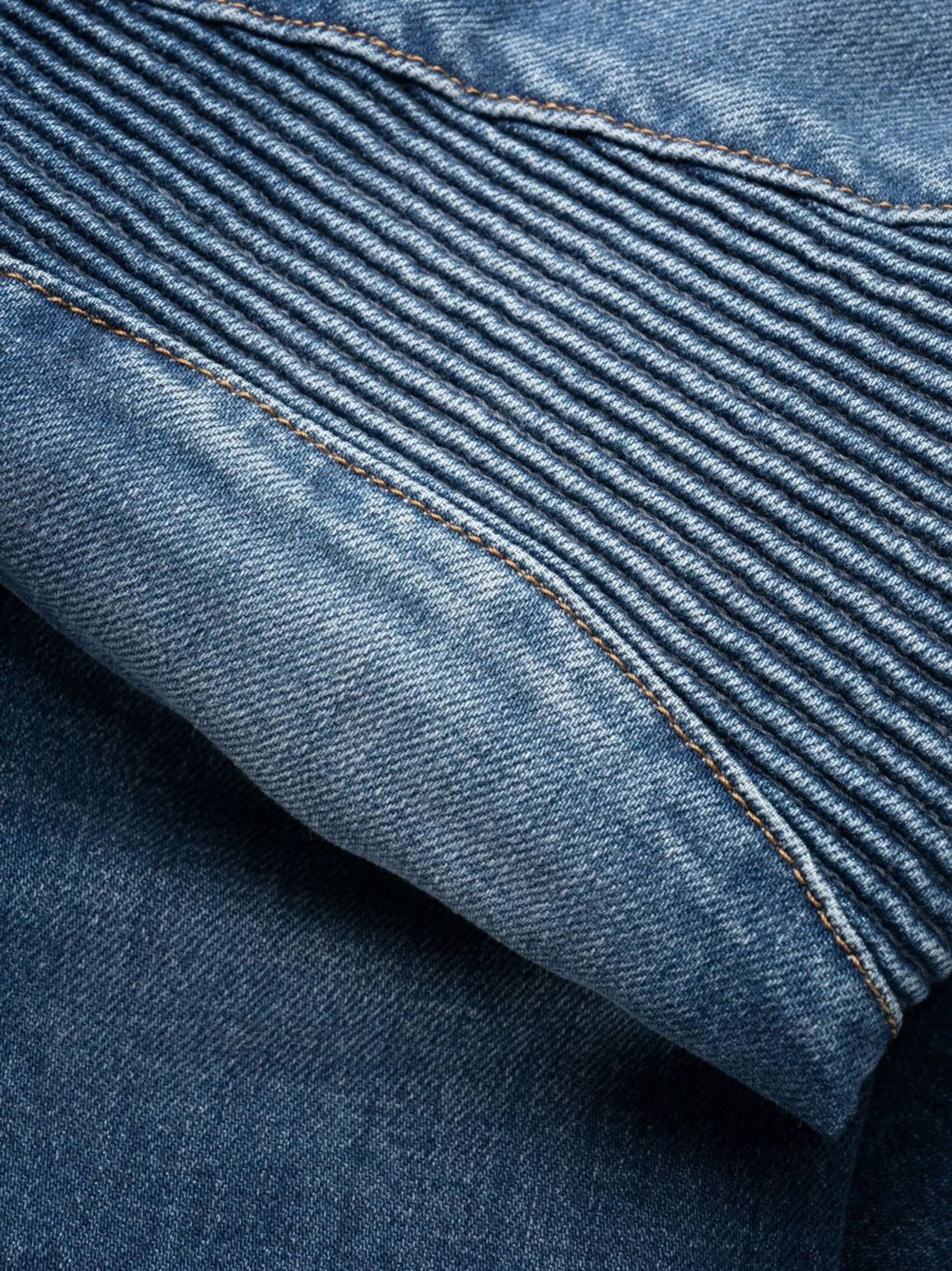 ribbed-detail skinny jeans
