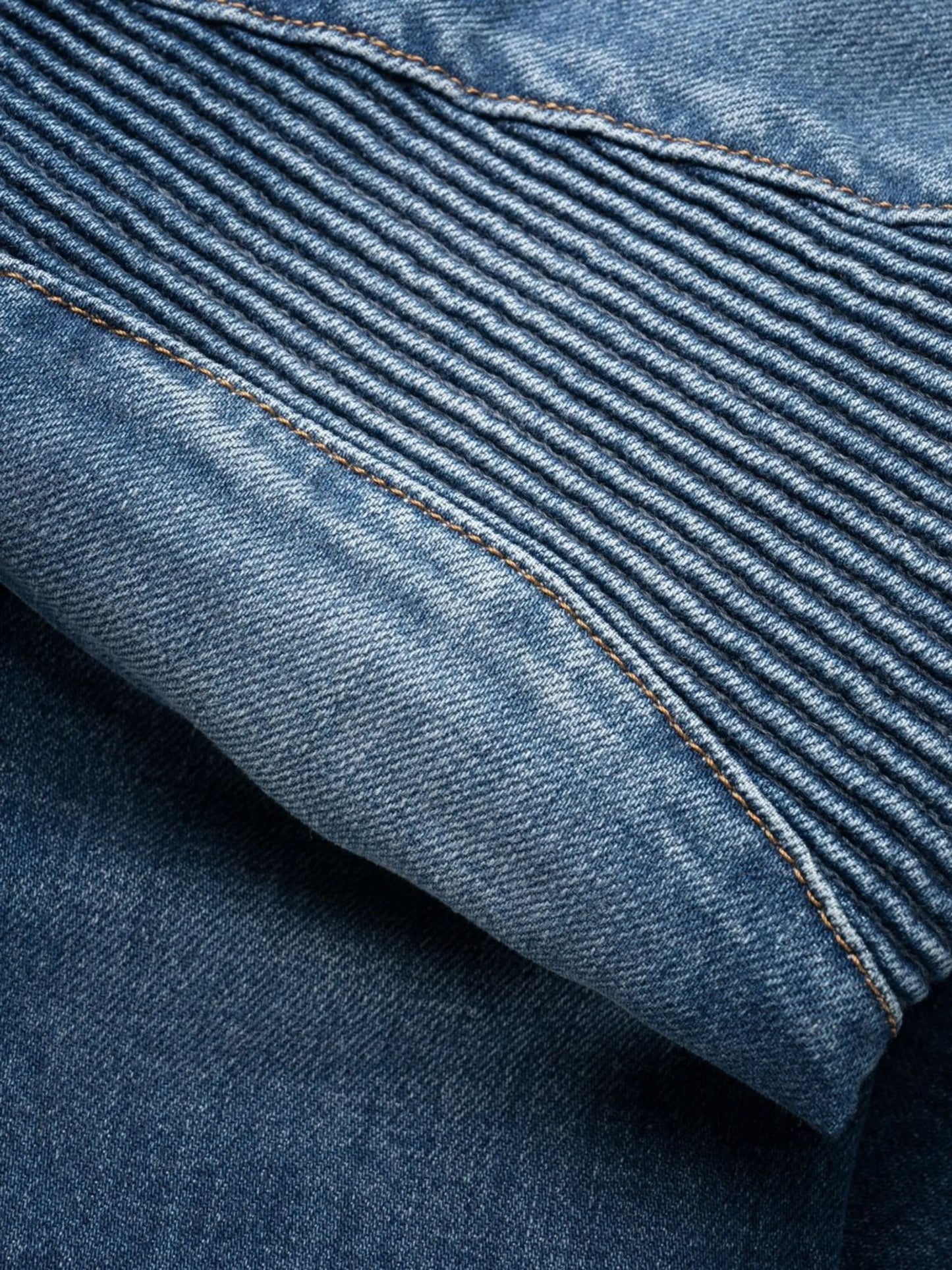 ribbed-detail skinny jeans