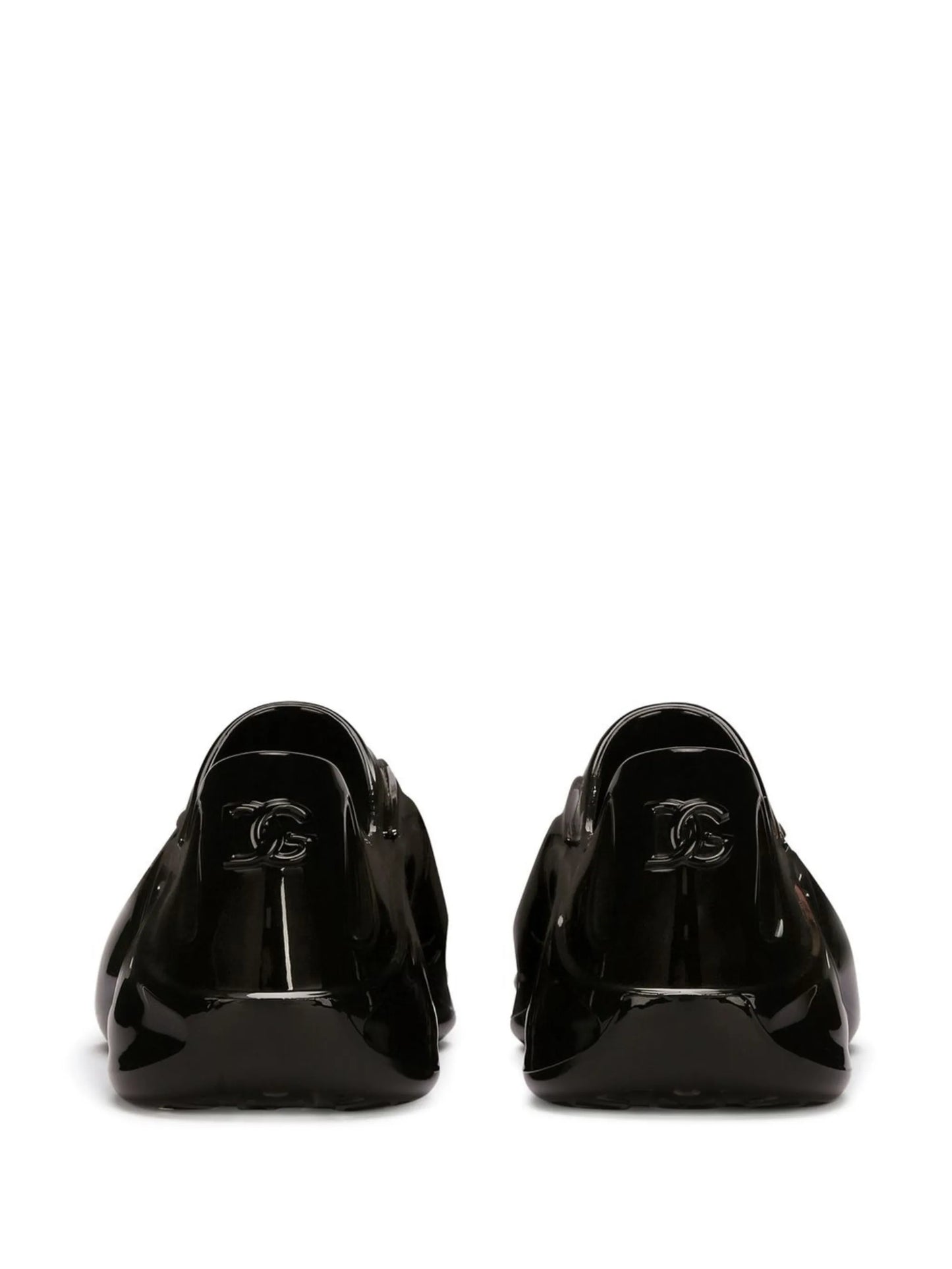 Toy lacquered sneakers