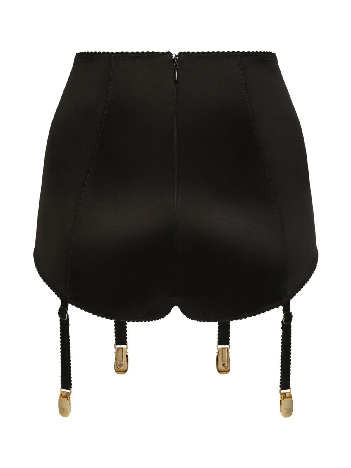 DG-logo high-waisted satin briefs