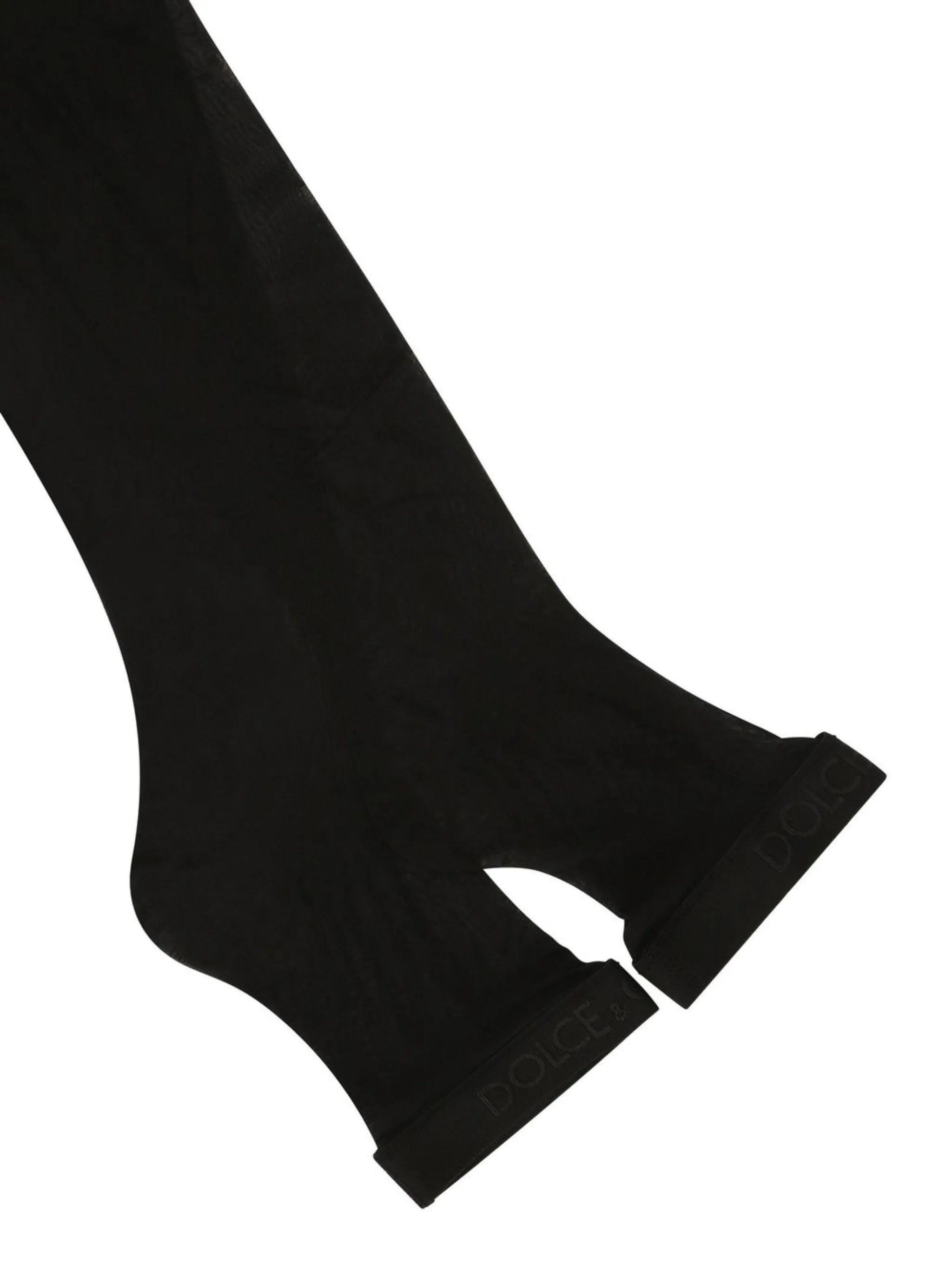 logo-trim stockings