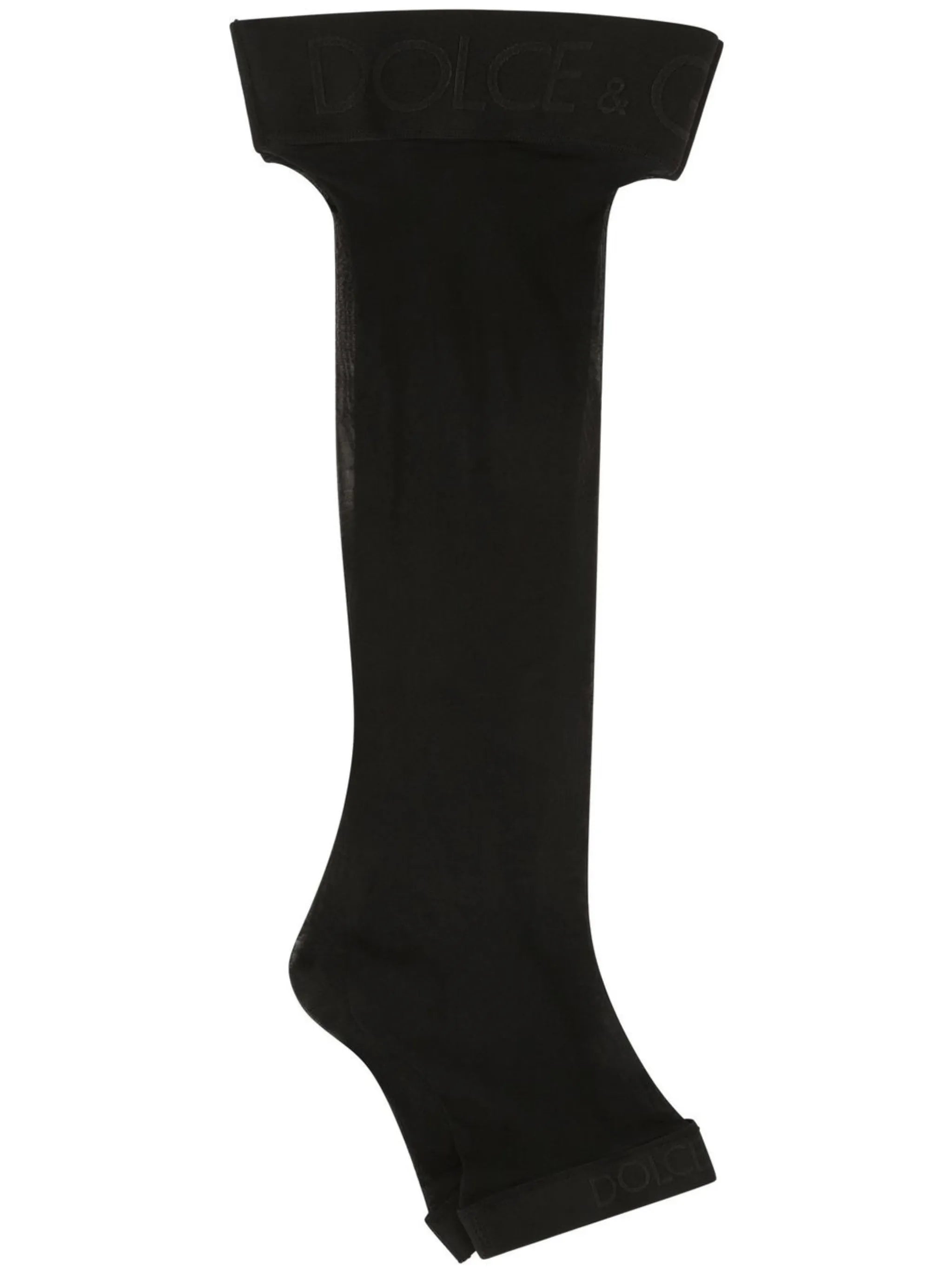 logo-trim stockings