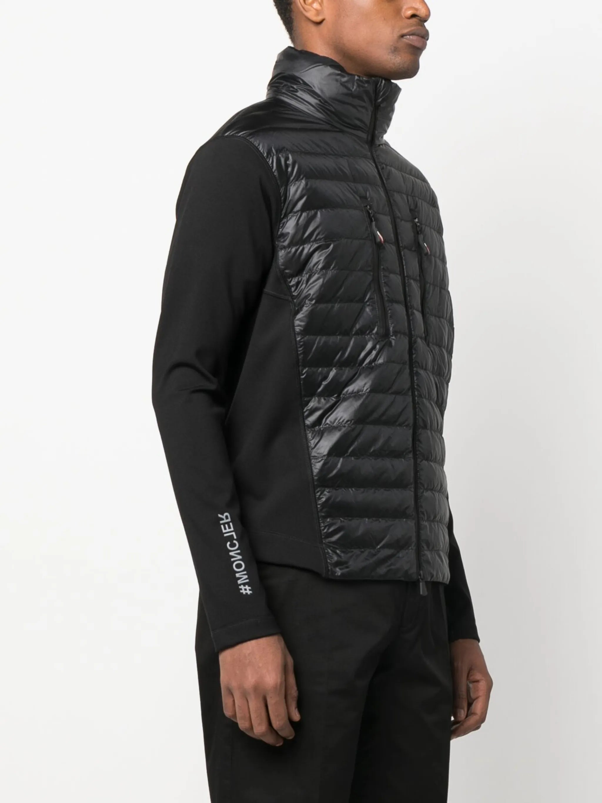 high-neck padded jacket