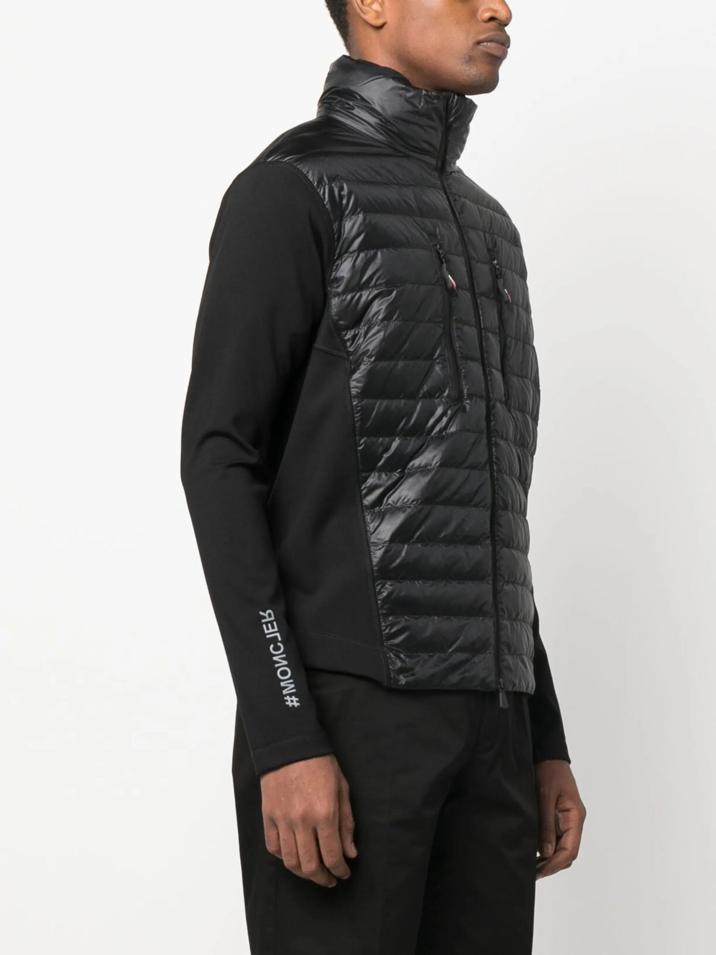 high-neck padded jacket