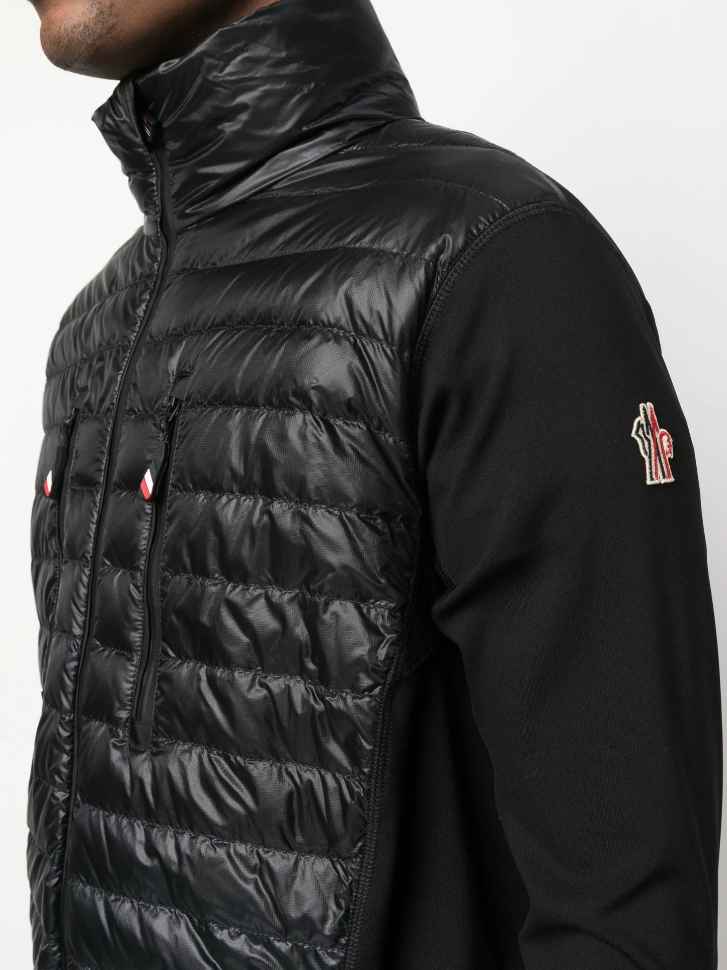 high-neck padded jacket