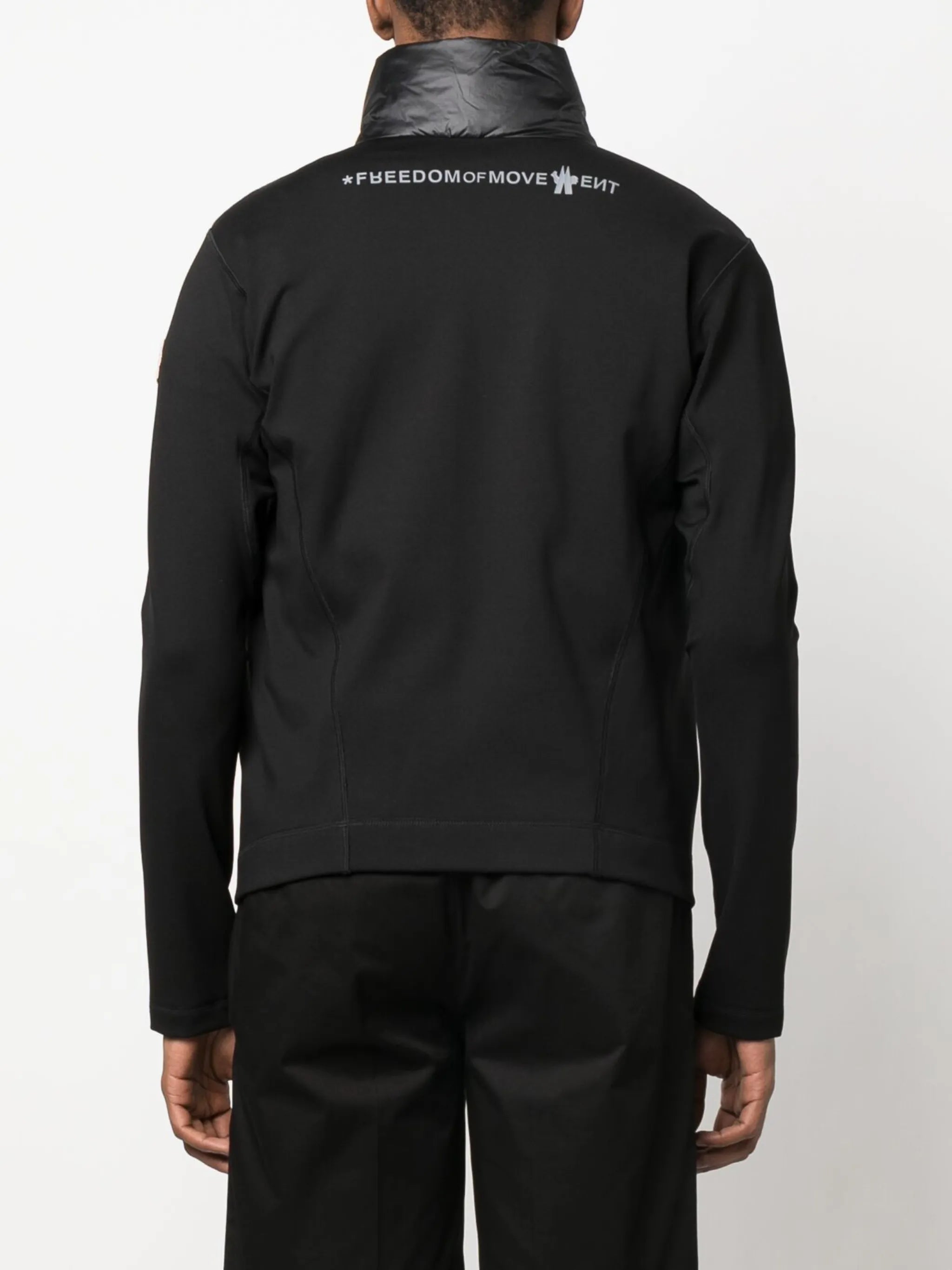 high-neck padded jacket