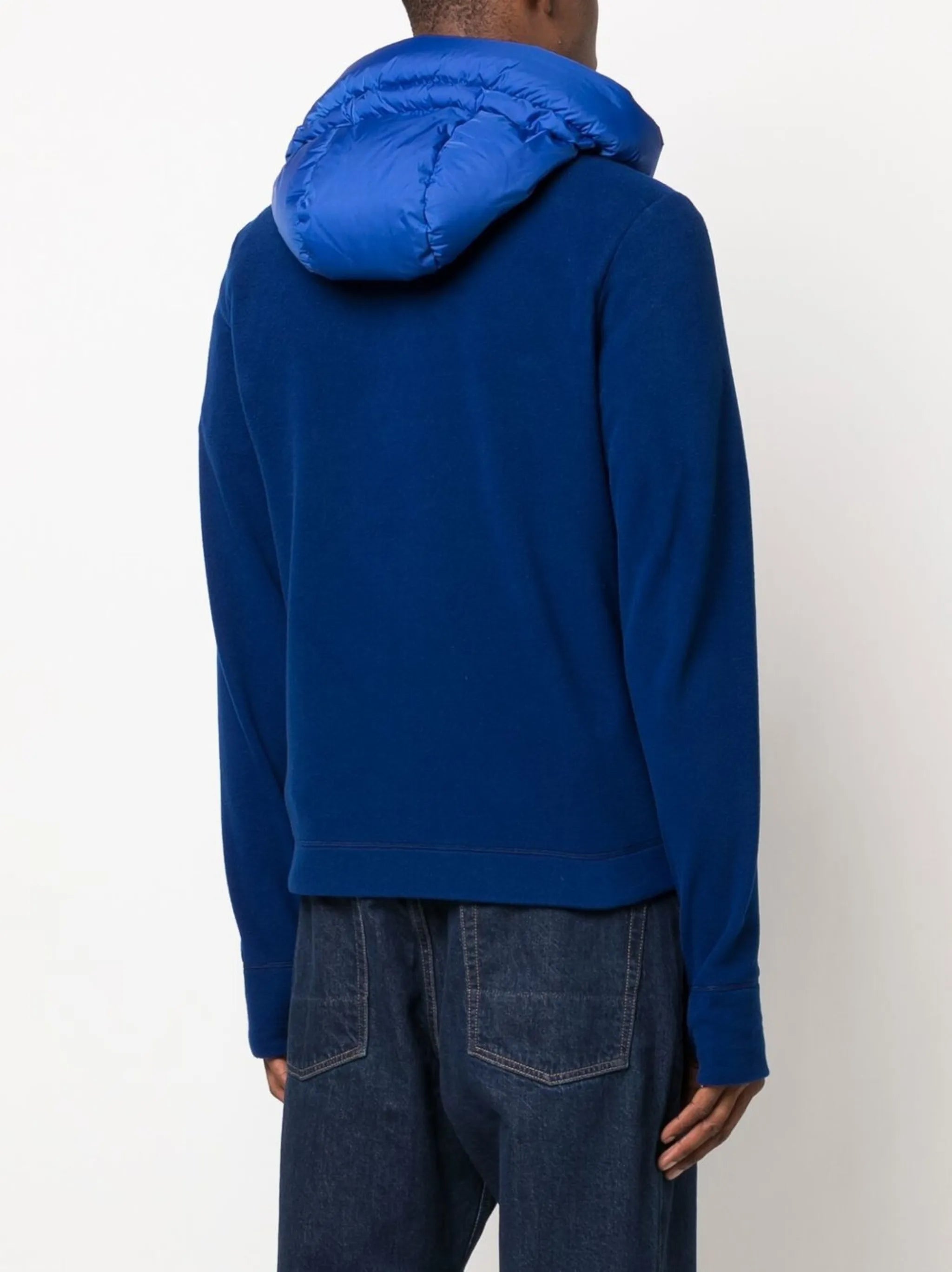 logo-patch padded down jacket