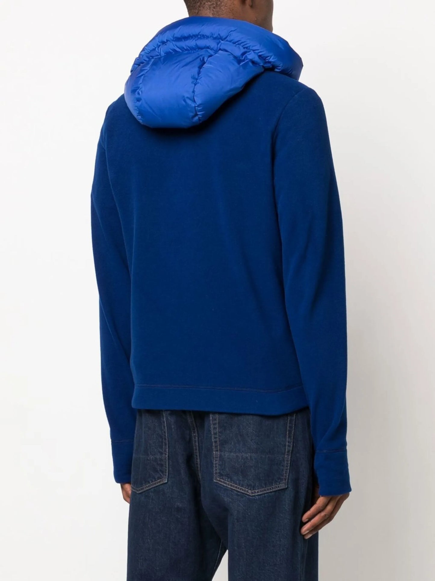 logo-patch padded down jacket