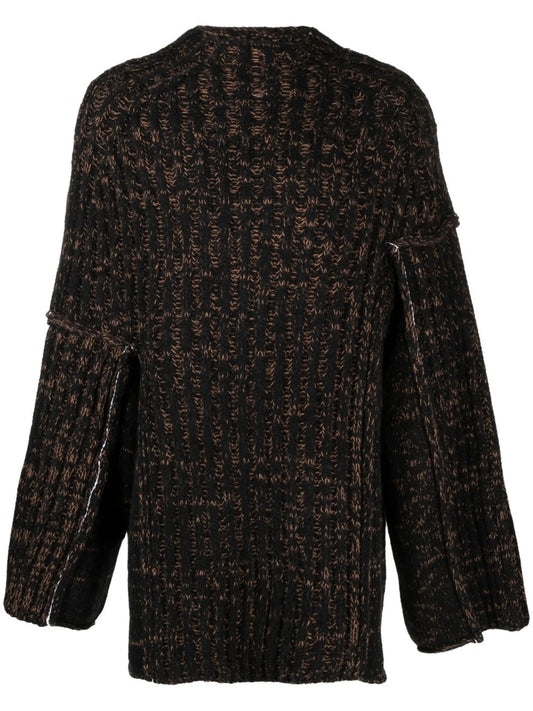 chunky knit oversized jumper