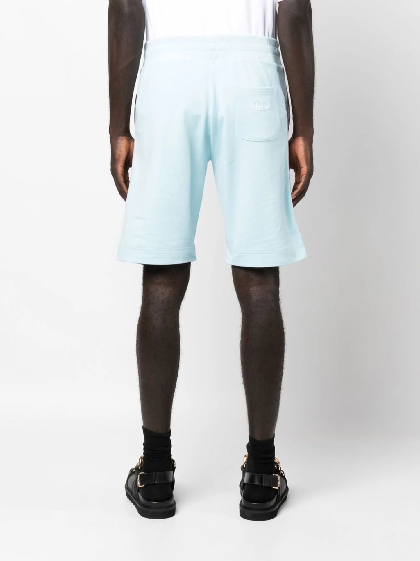 logo-tape track shorts
