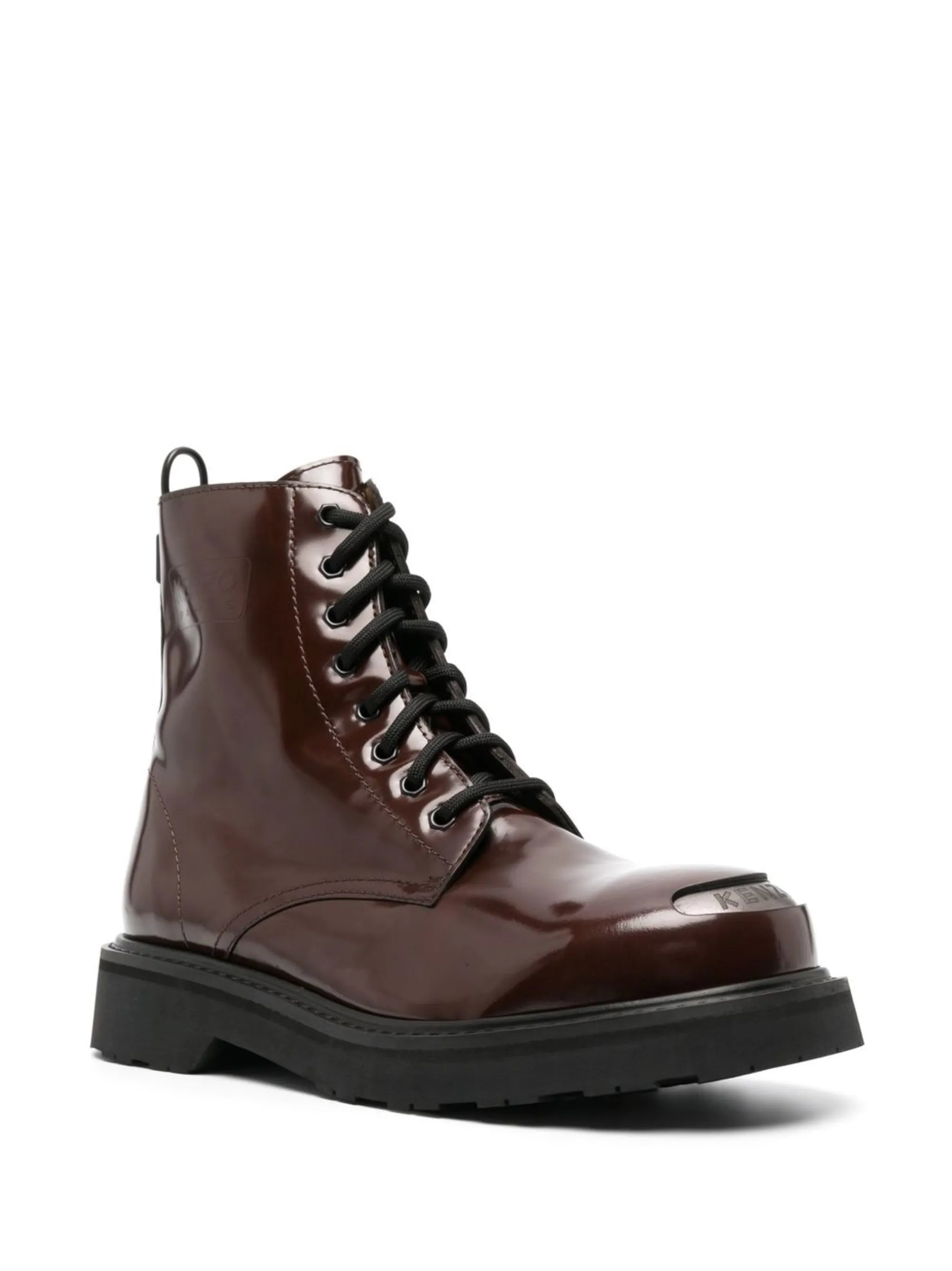 Kenzosmile lace-up boots