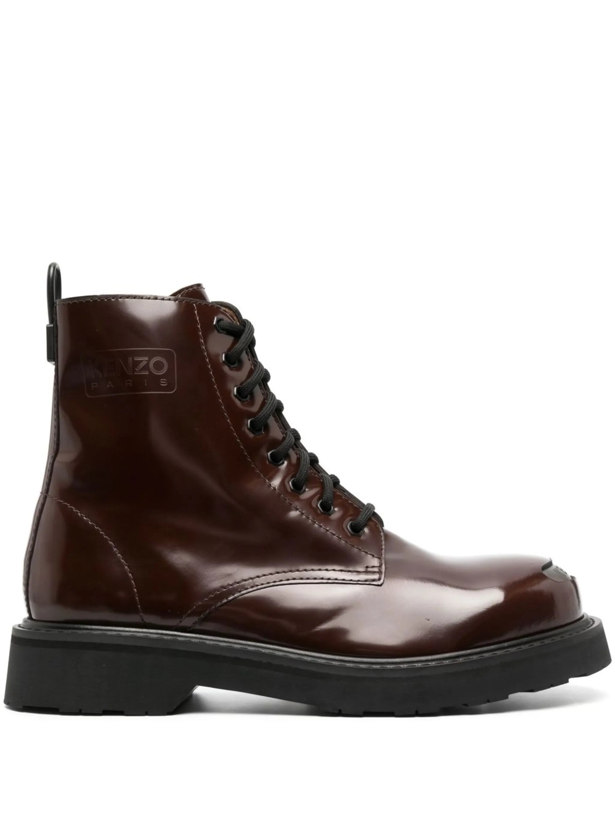 Kenzosmile lace-up boots