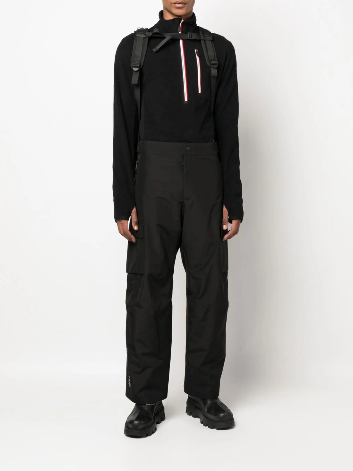 cargo-pocket ski trousers