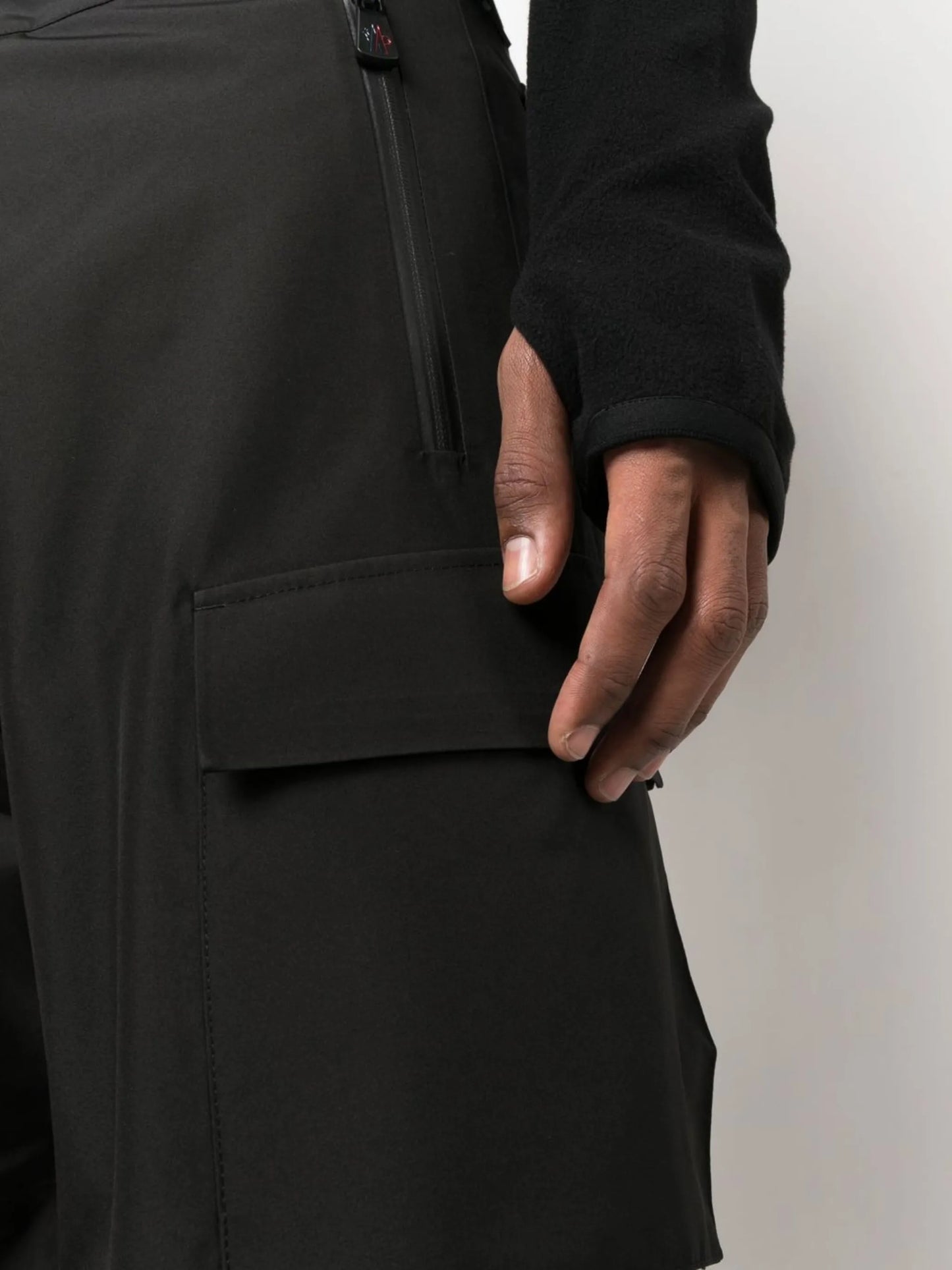 cargo-pocket ski trousers