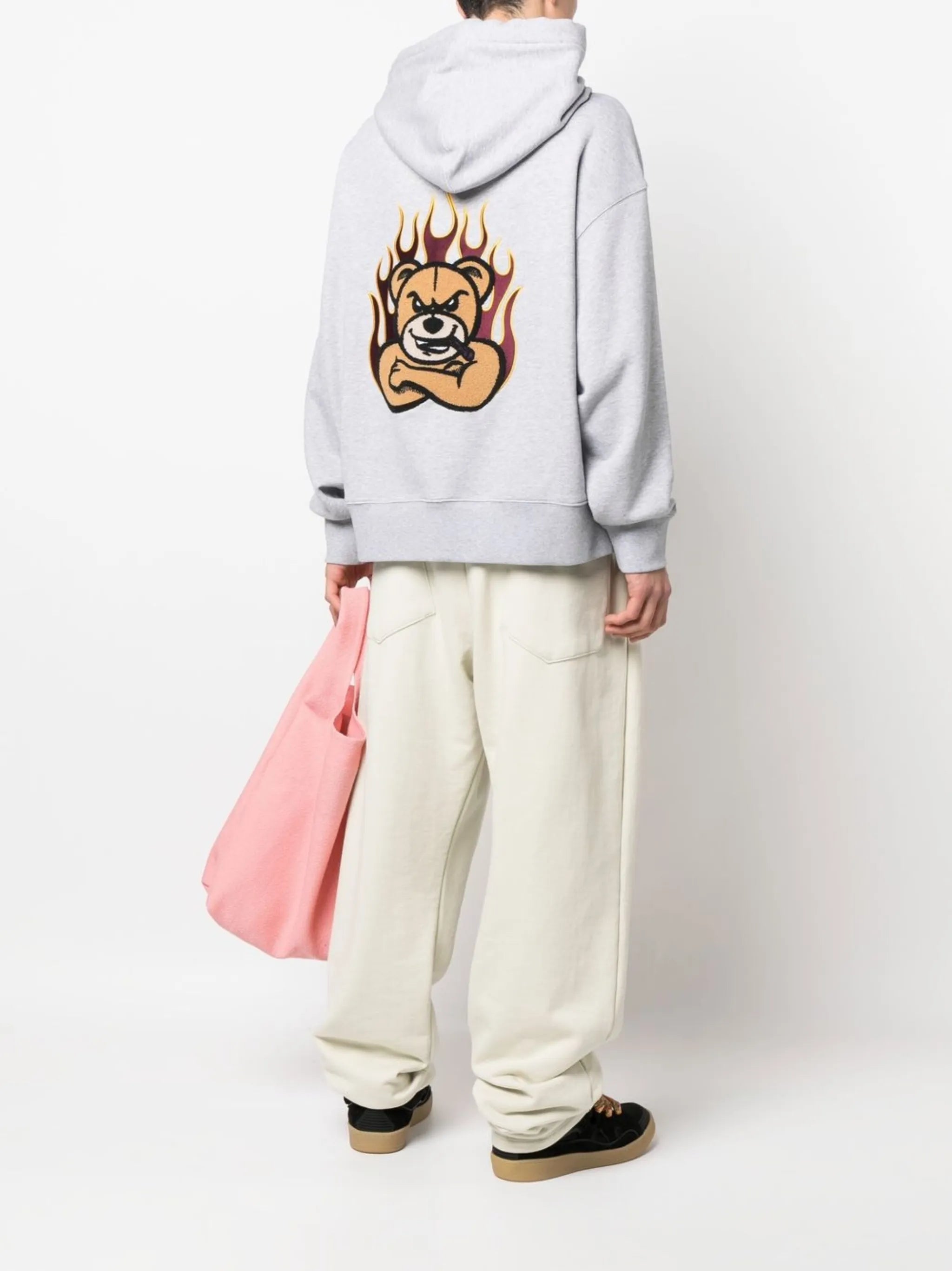 x Palm drawstring hoodie