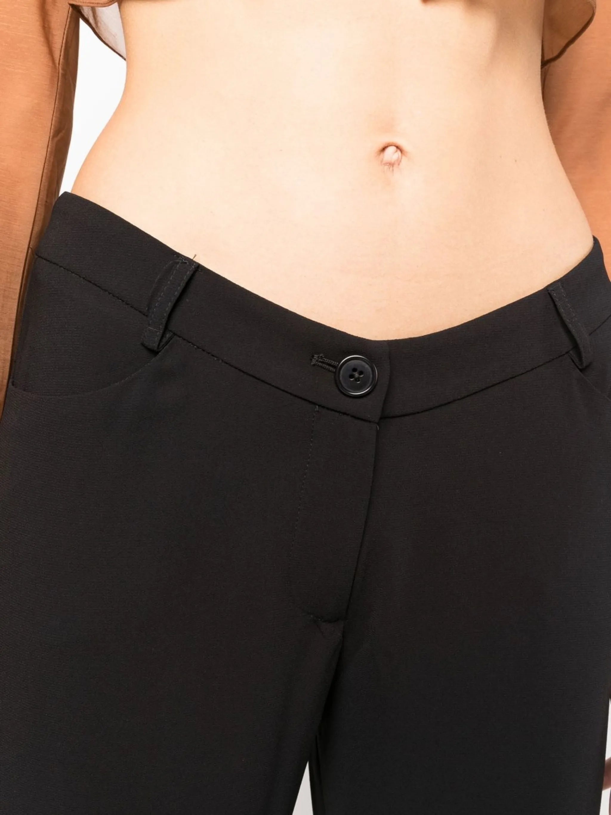 Cowboy wide-leg trousers