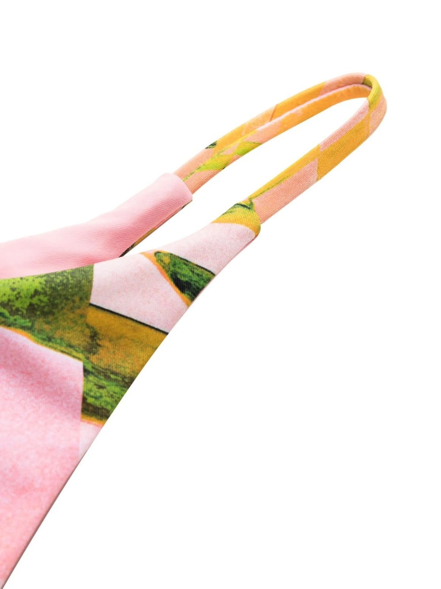 abstract-pattern bikini bottoms