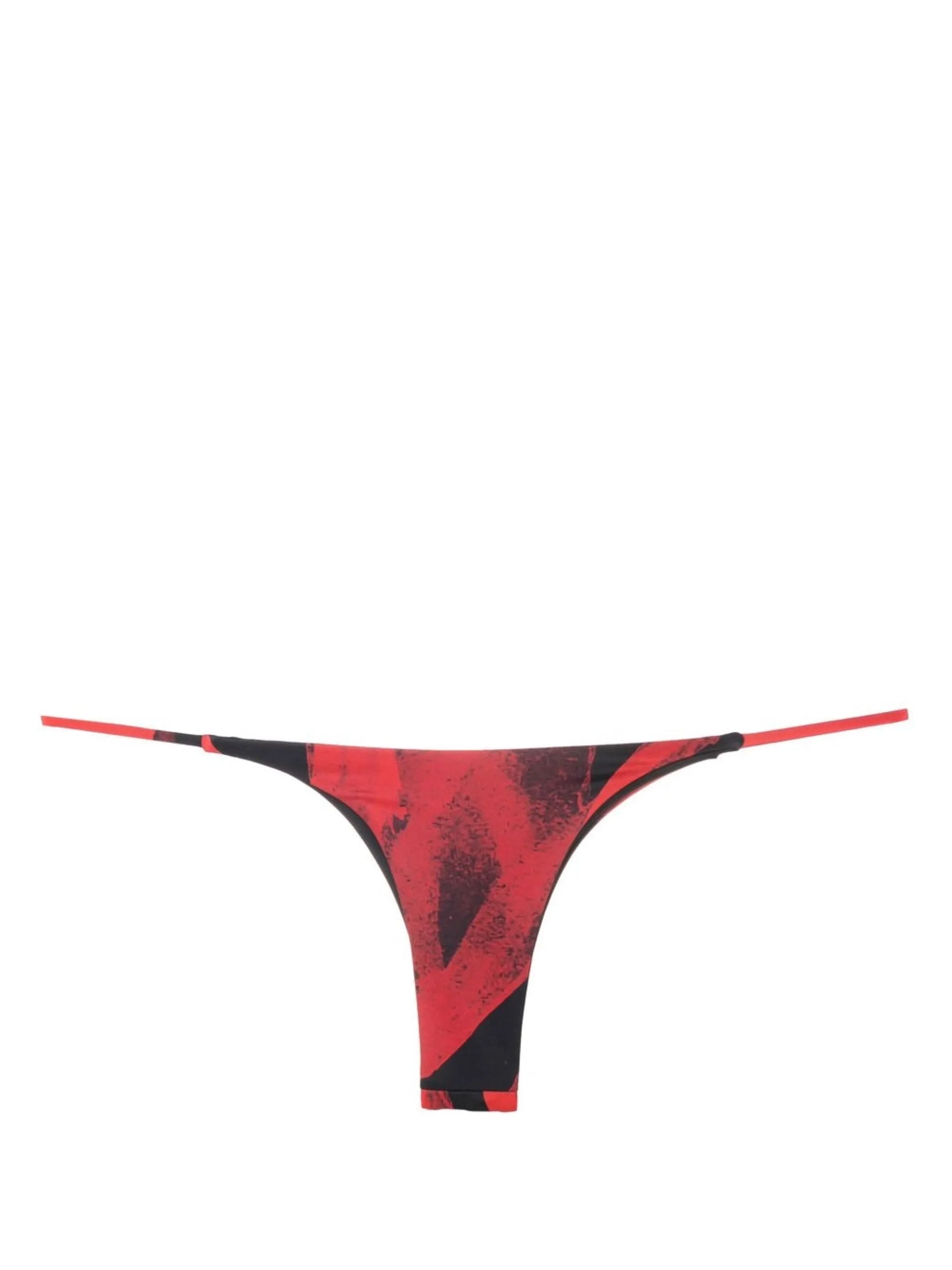 abstract-pattern bikini bottoms