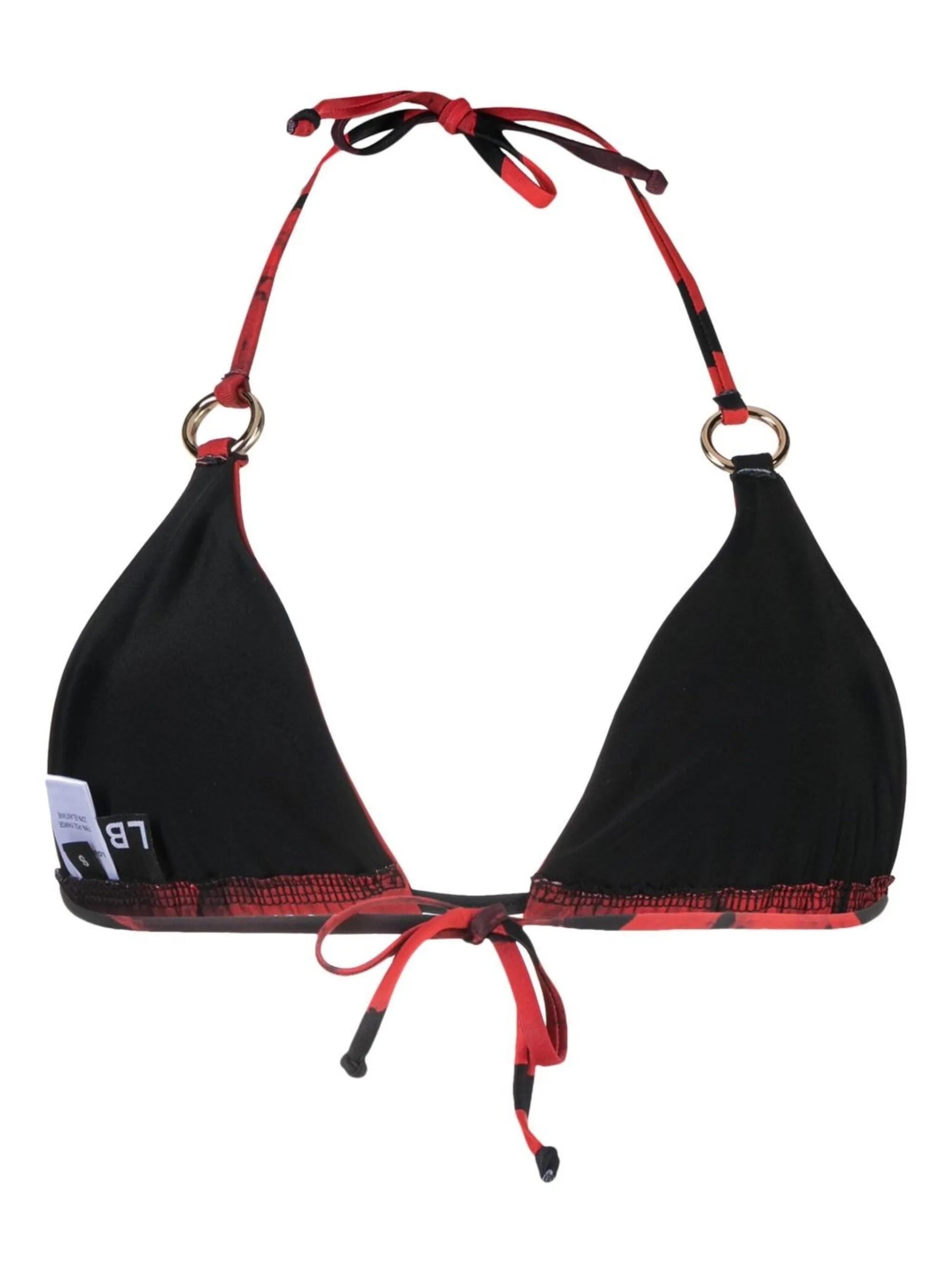abstract-pattern bikini top