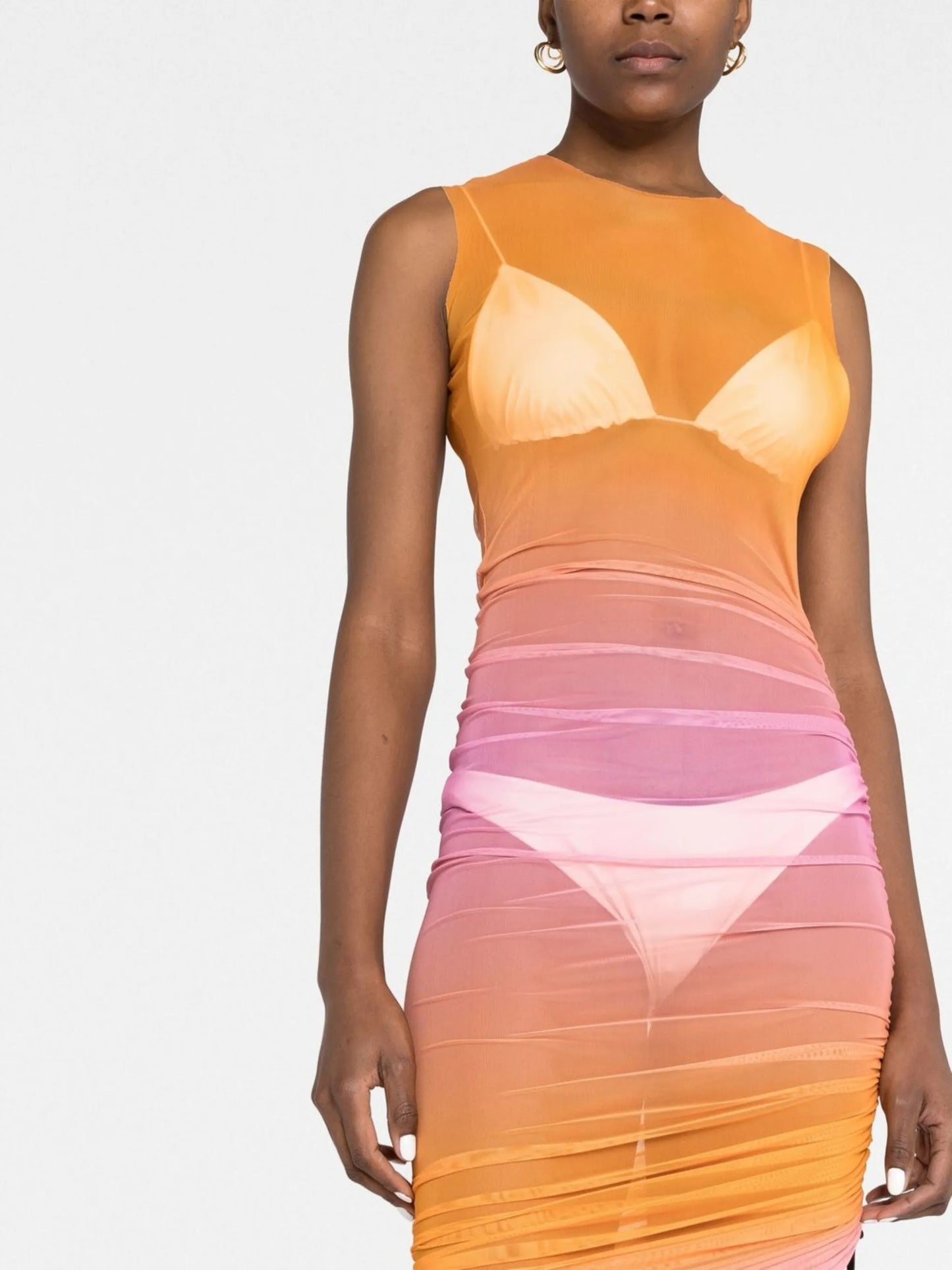 Heatwave ruched minidress