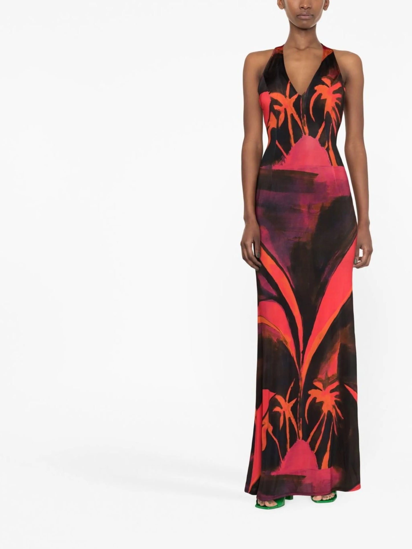 High Sea printed maxi dress