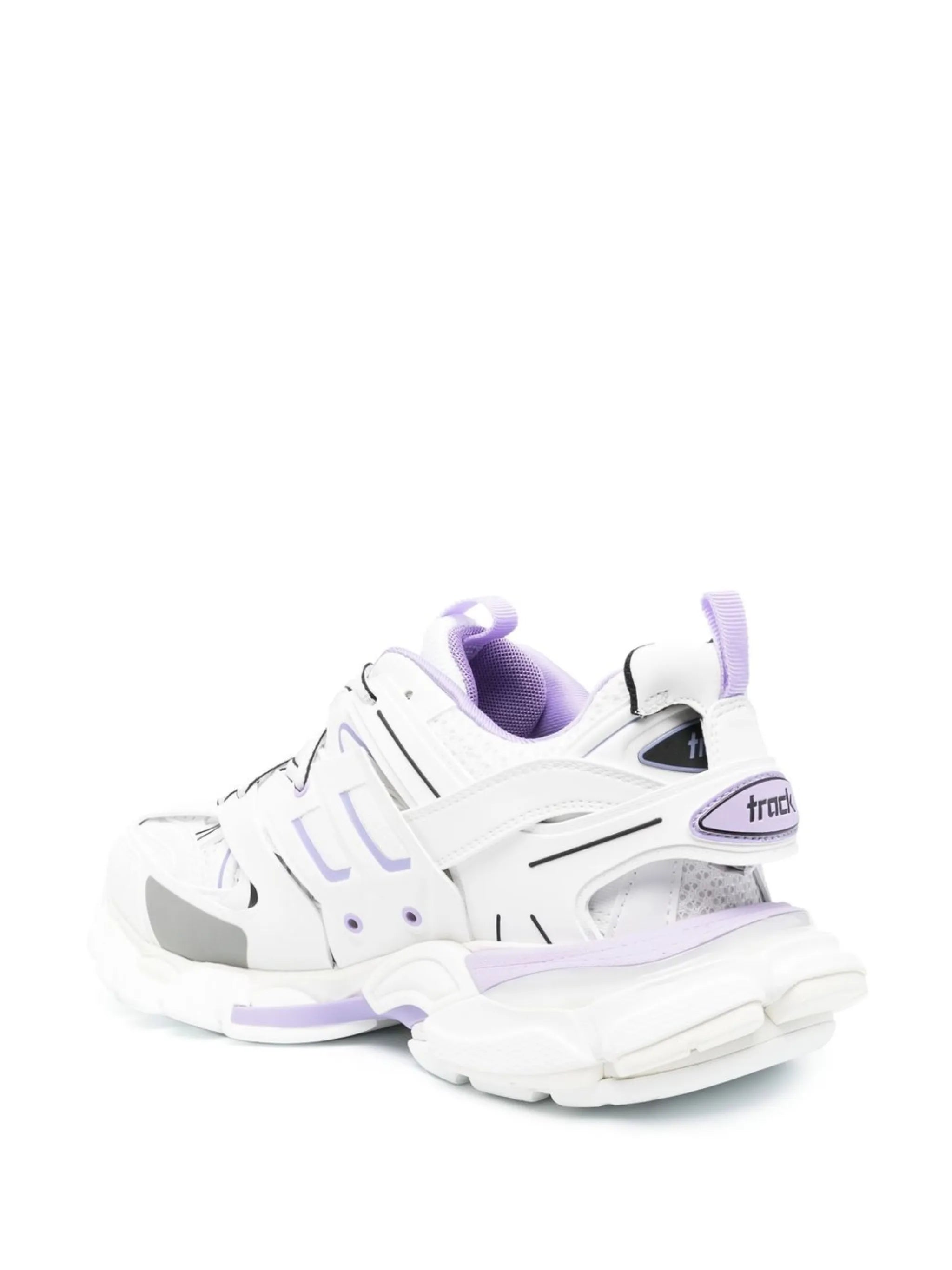 Track mesh low-top sneakers