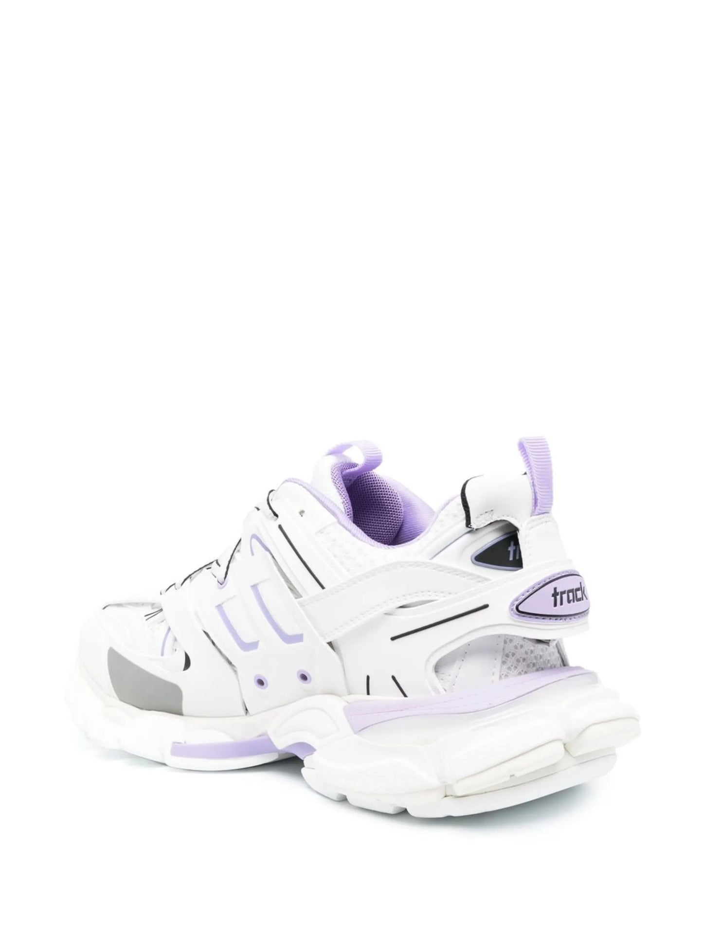 Track mesh low-top sneakers