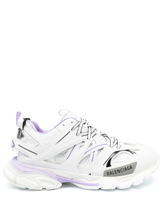 Track mesh low-top sneakers