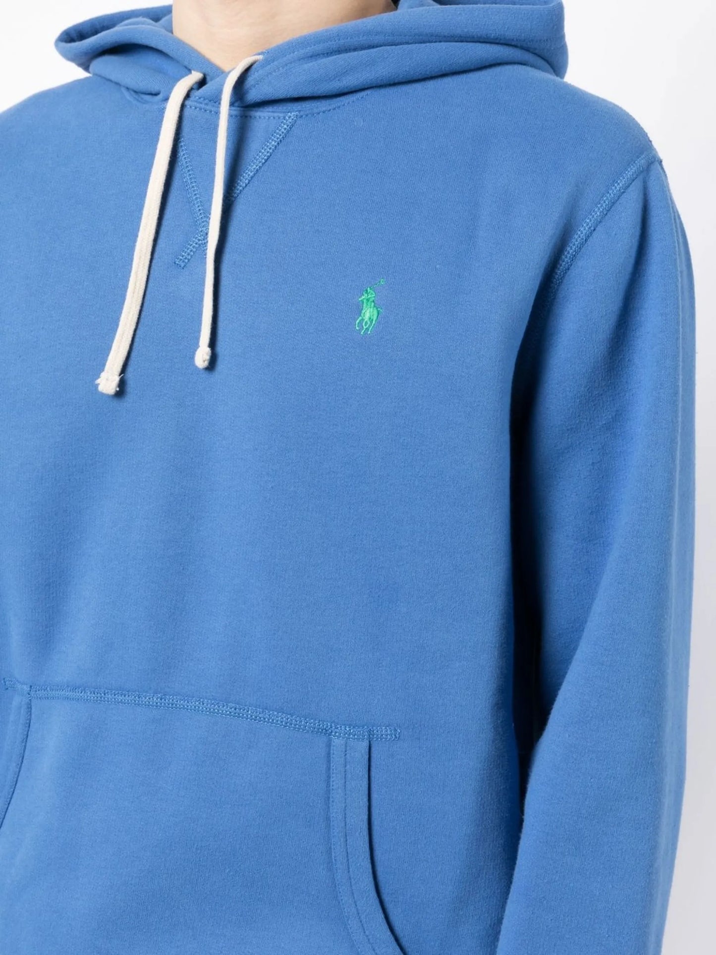 garment-dyed fleece hoodie