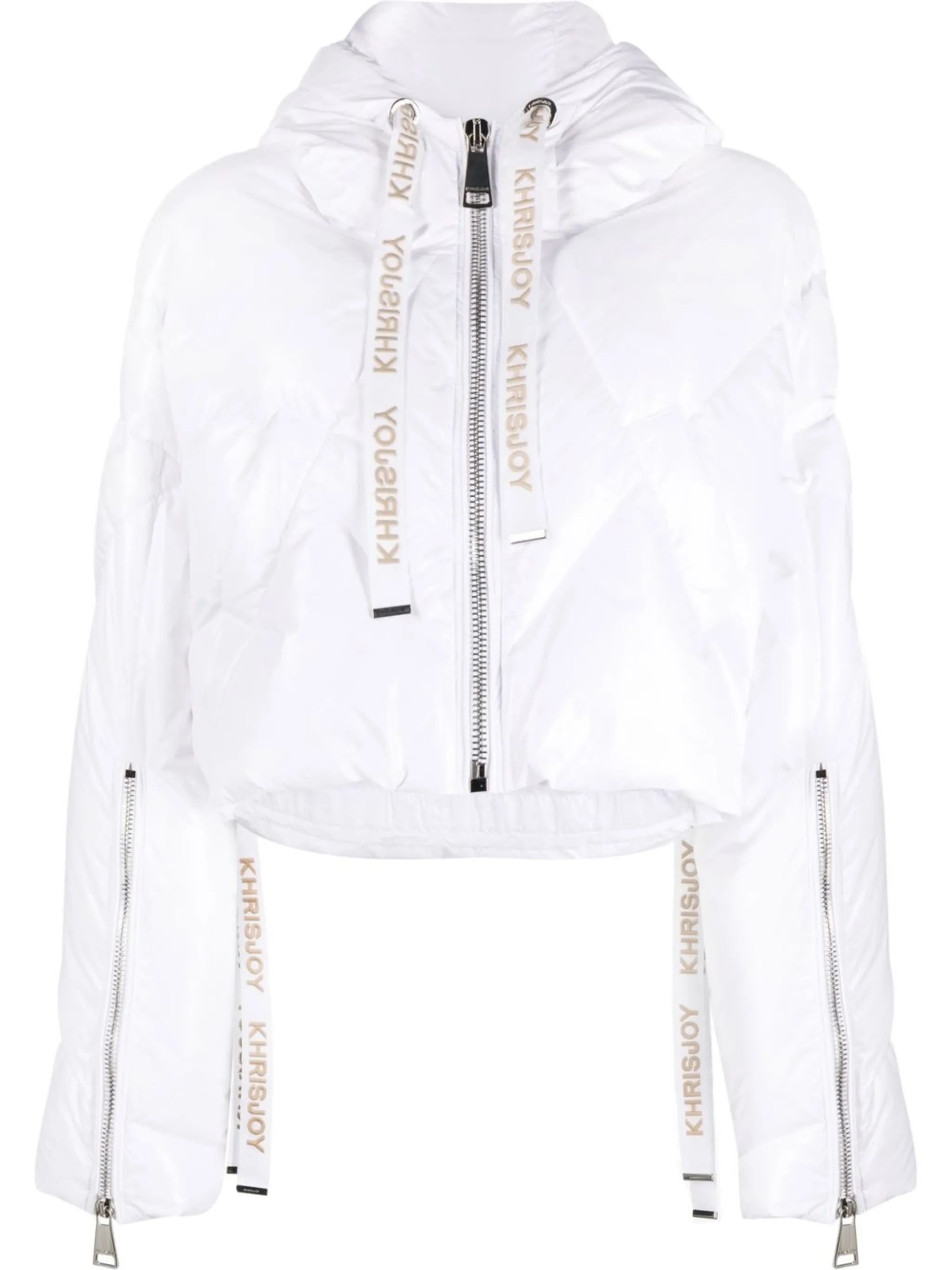 padded cropped puffer jacket