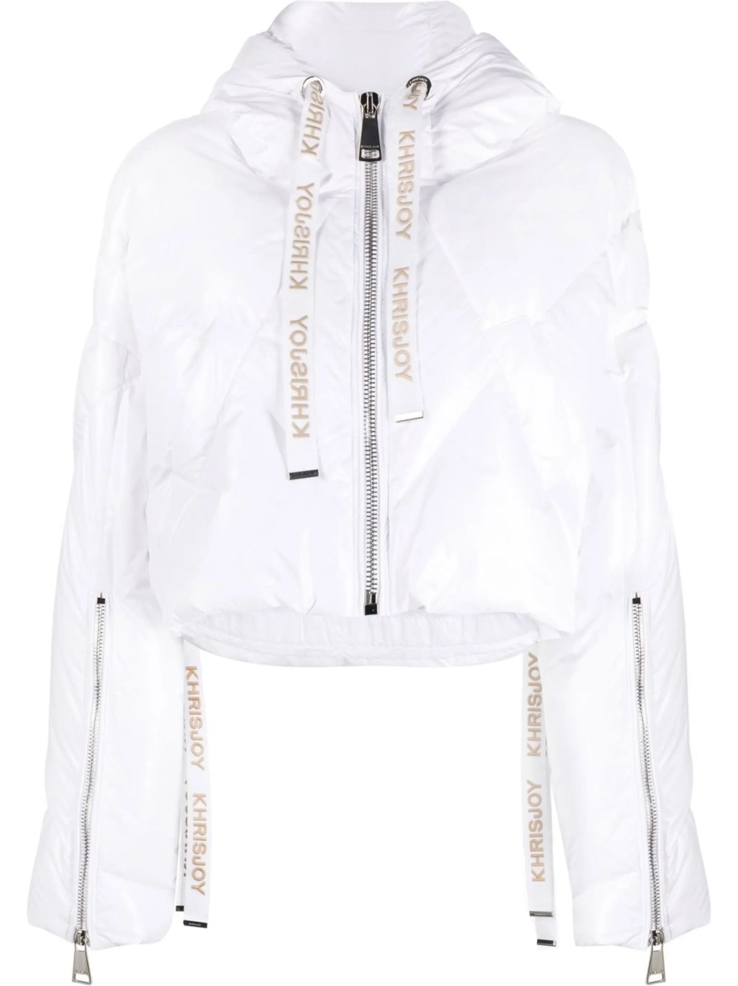 padded cropped puffer jacket