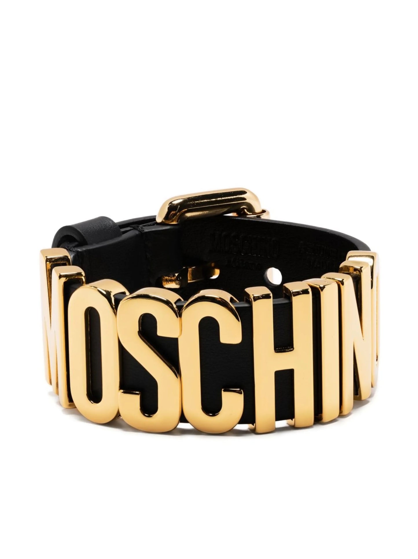 logo-lettering bracelet