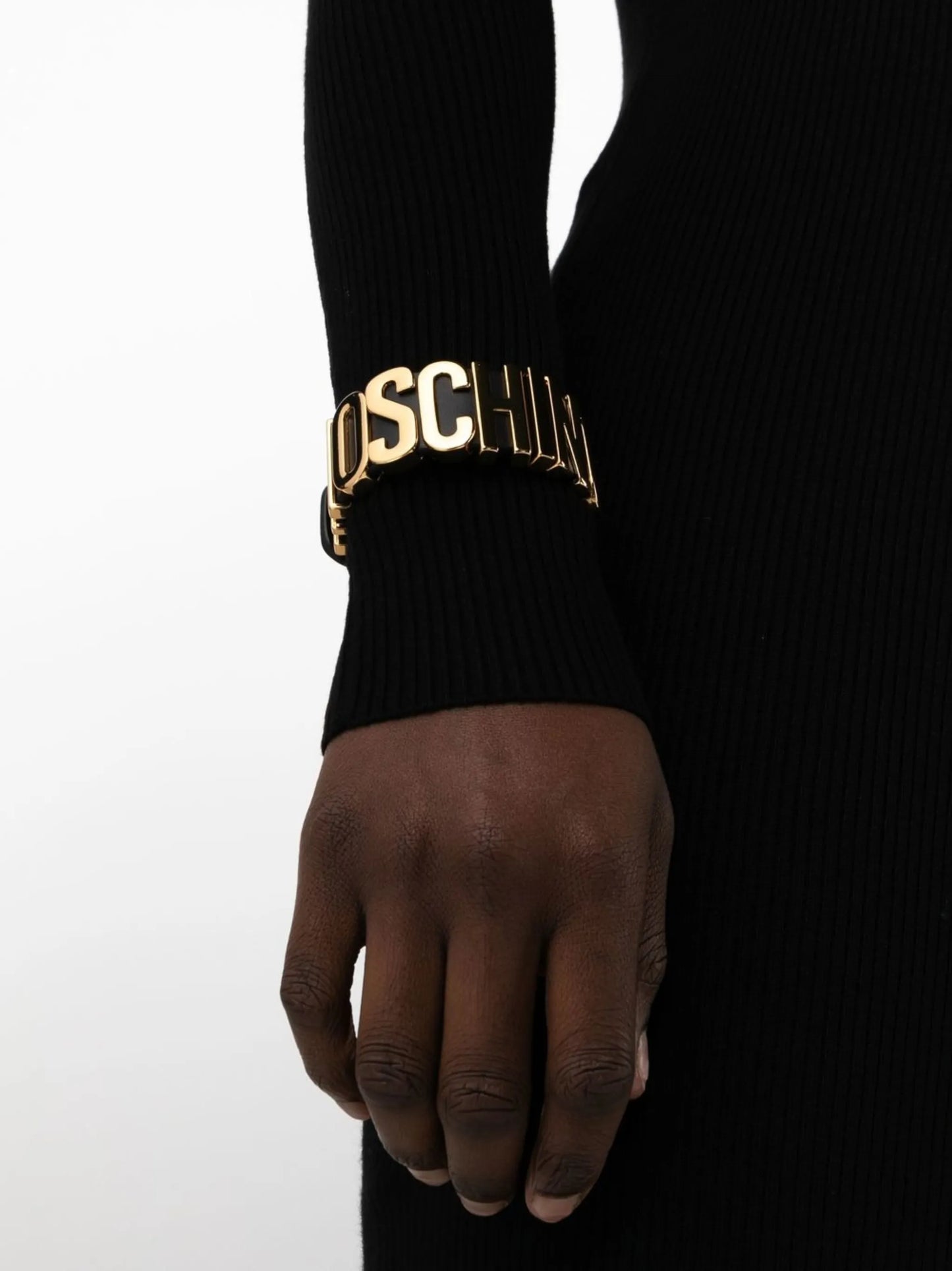 logo-lettering bracelet