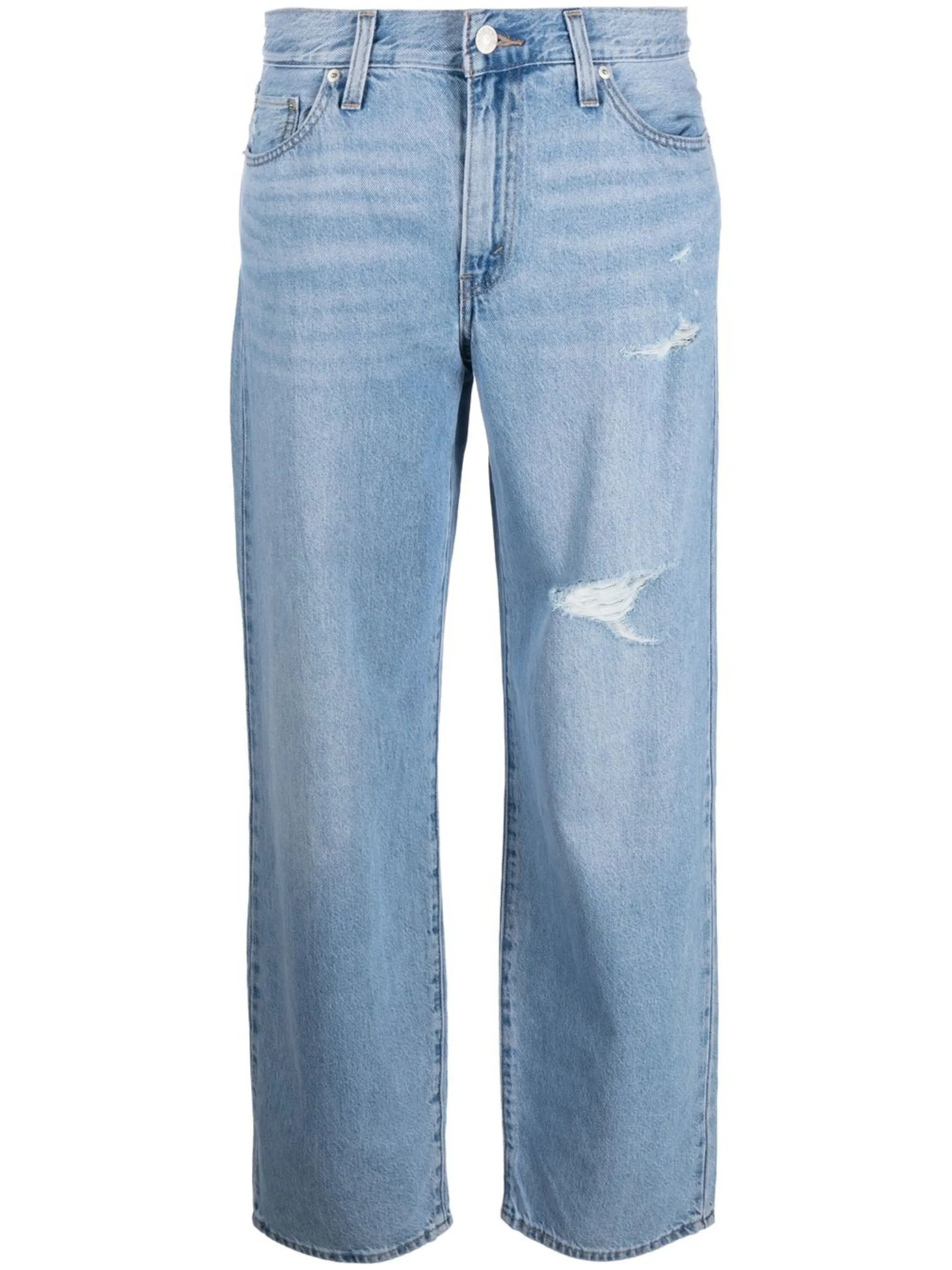 Baggy Dad ripped jeans