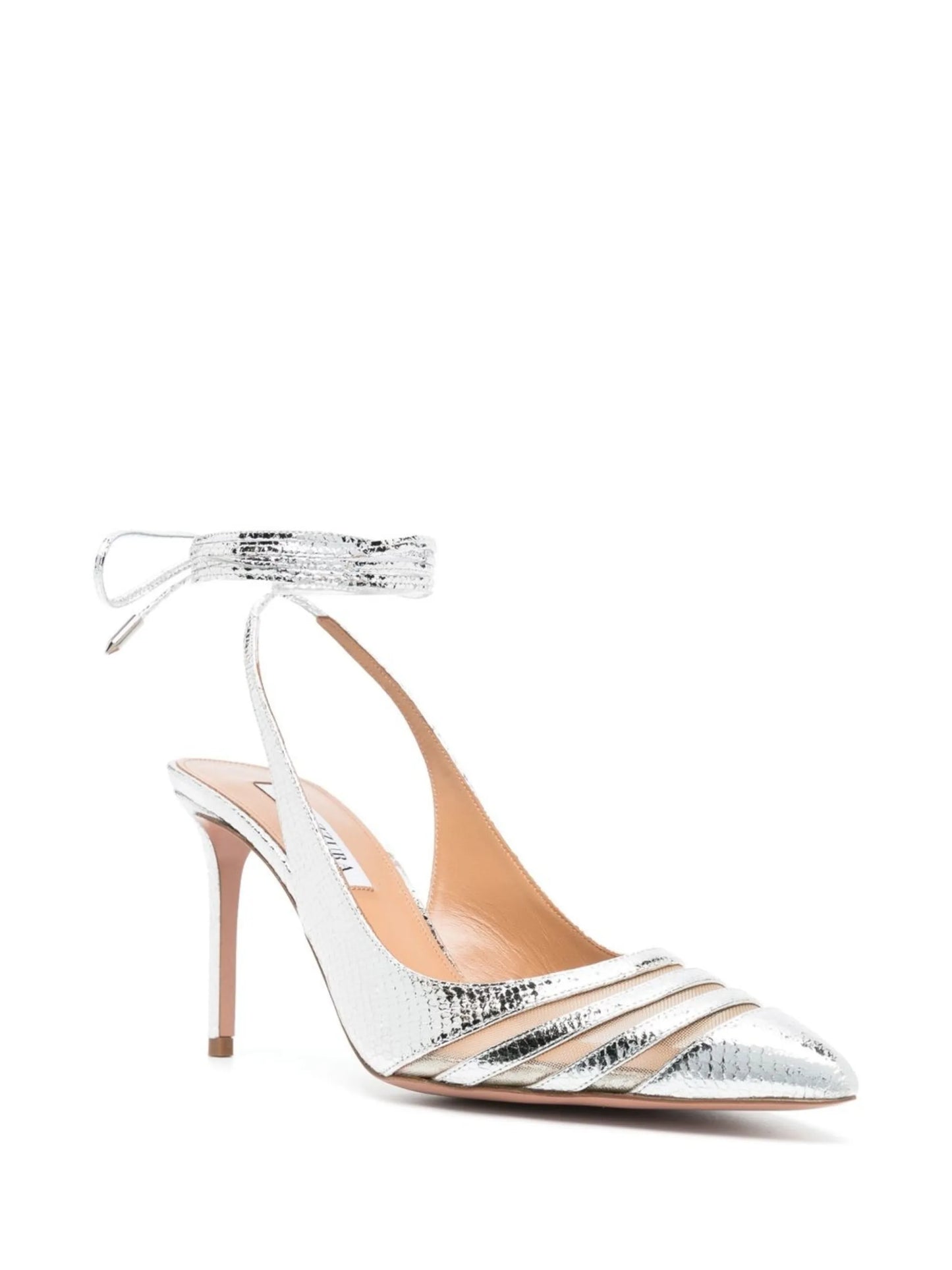 Unfaithful 85mm pointed-toe pumps