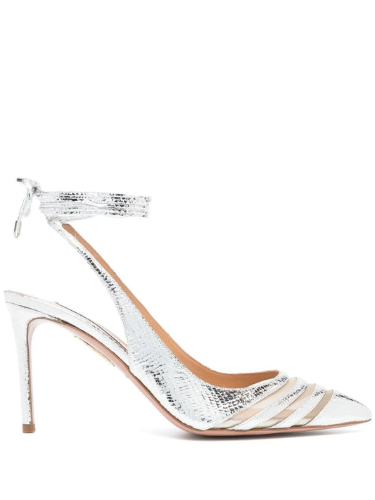 Unfaithful 85mm pointed-toe pumps