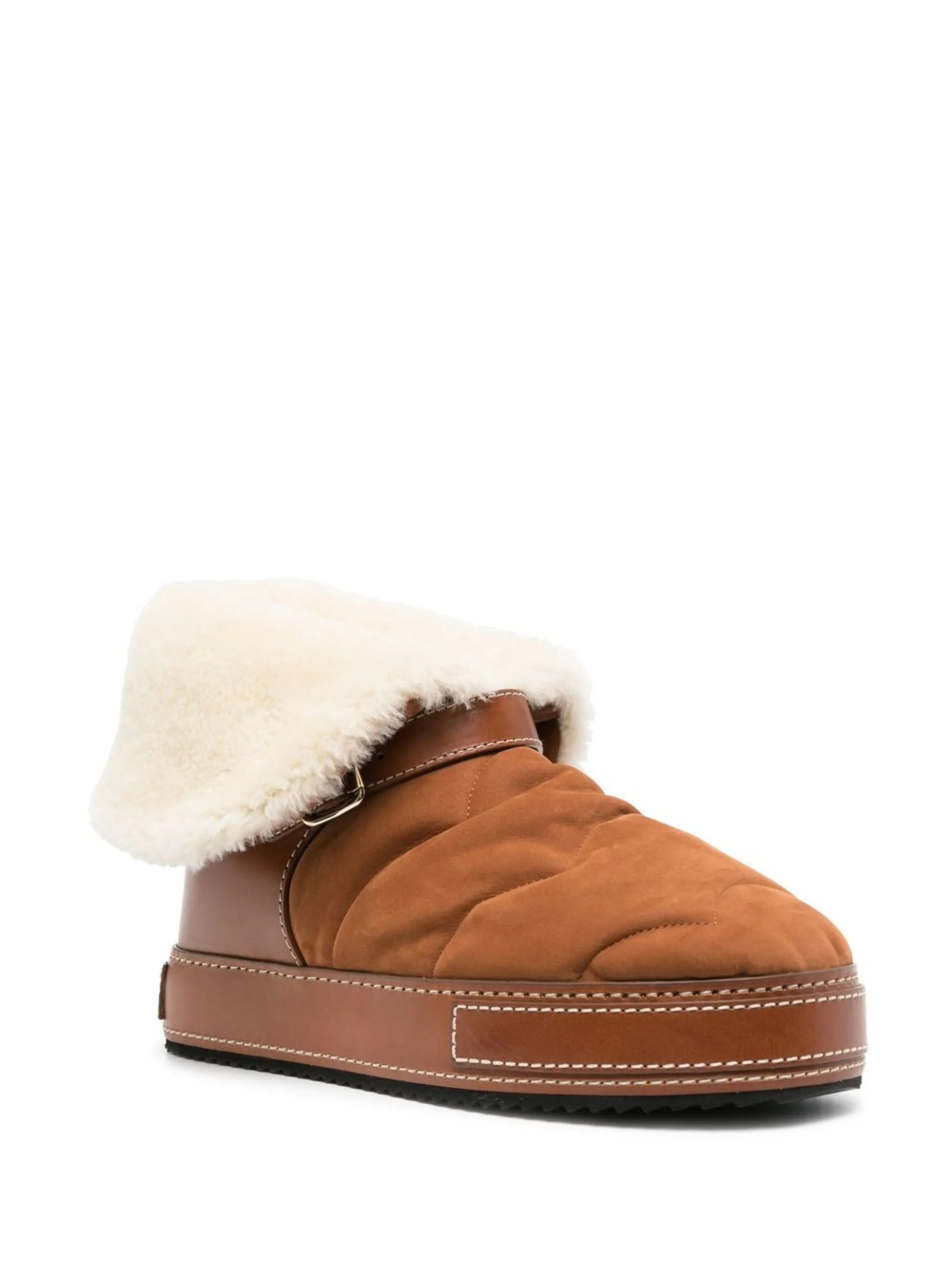 Maxie shearling-lined ankle boots
