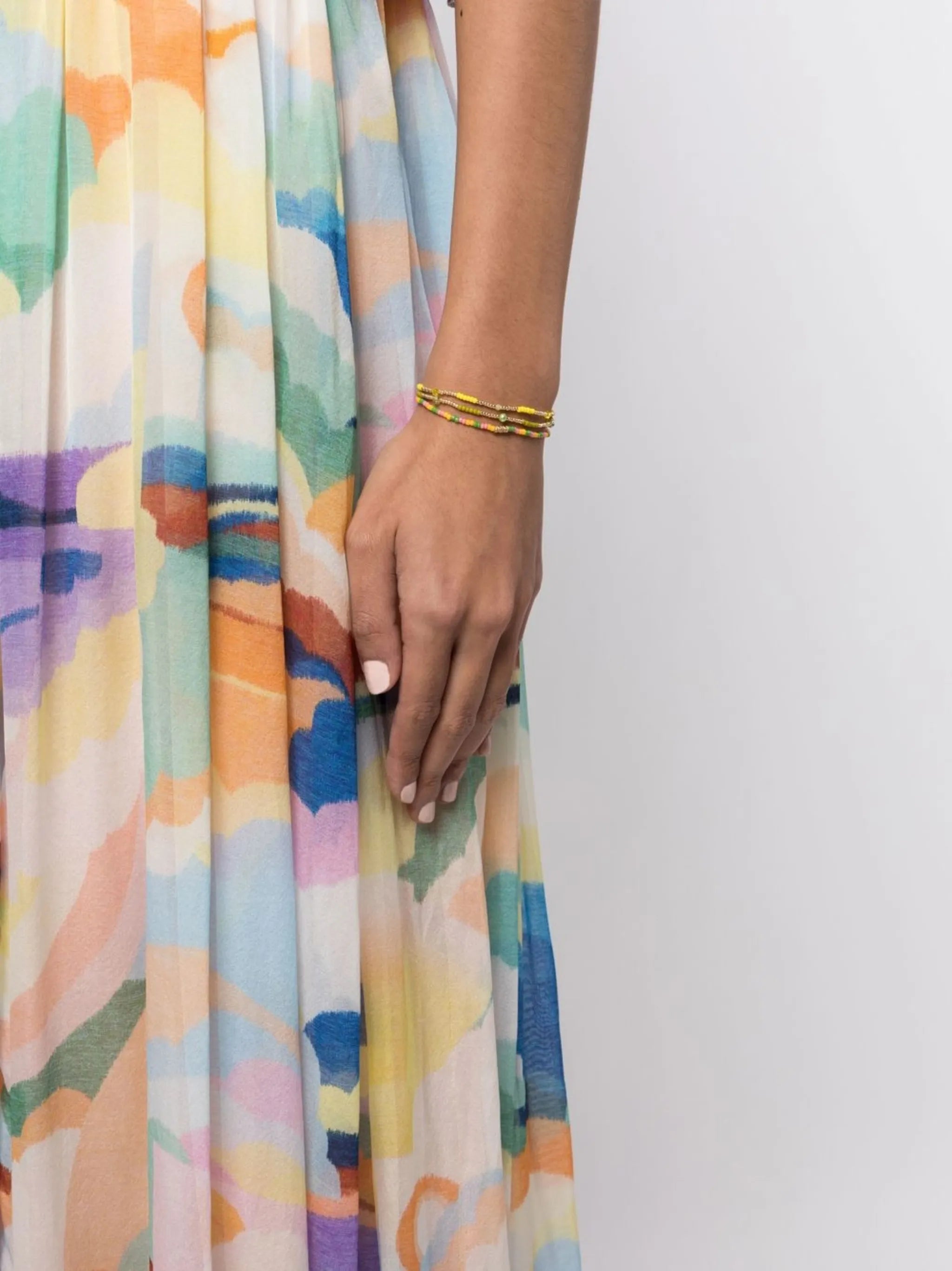 Clemence beaded bracelet
