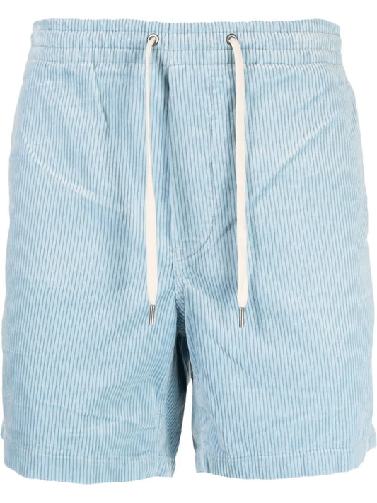 corduroy drawstring shorts