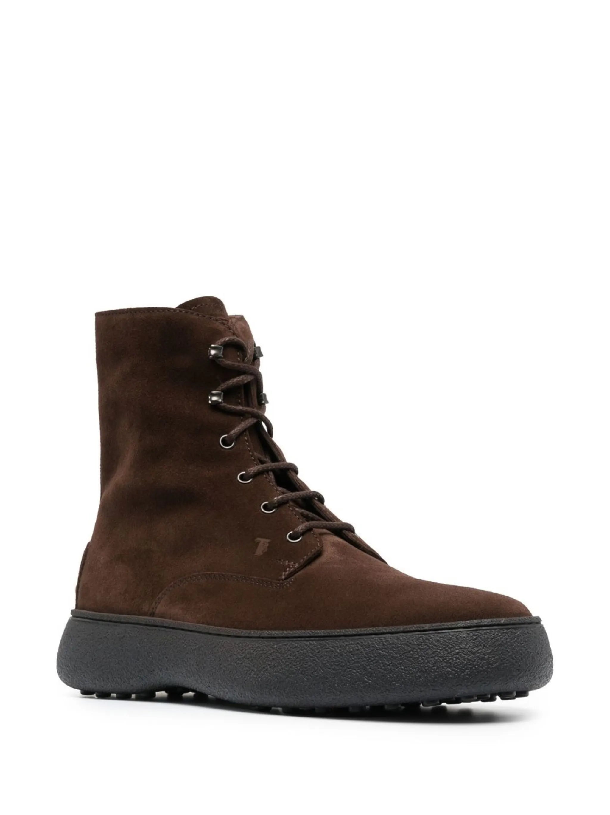 W.G. lace-up leather boots