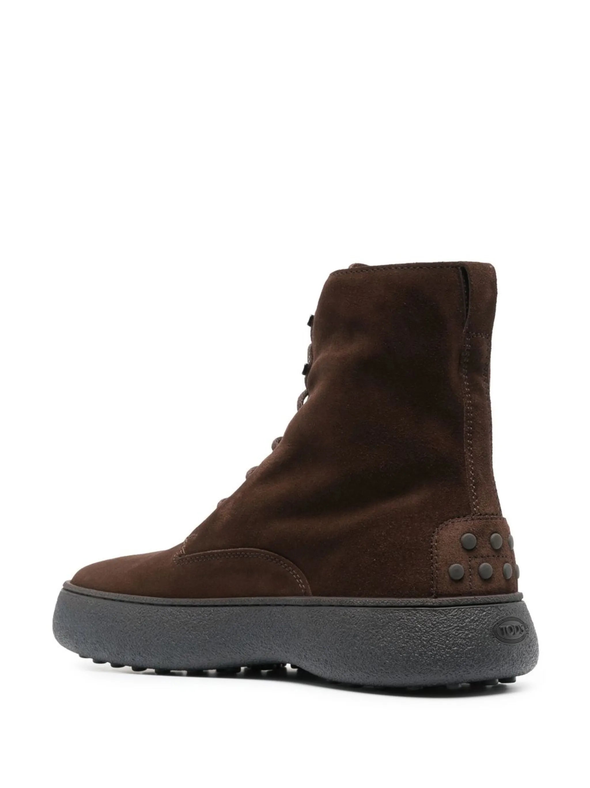 W.G. lace-up leather boots